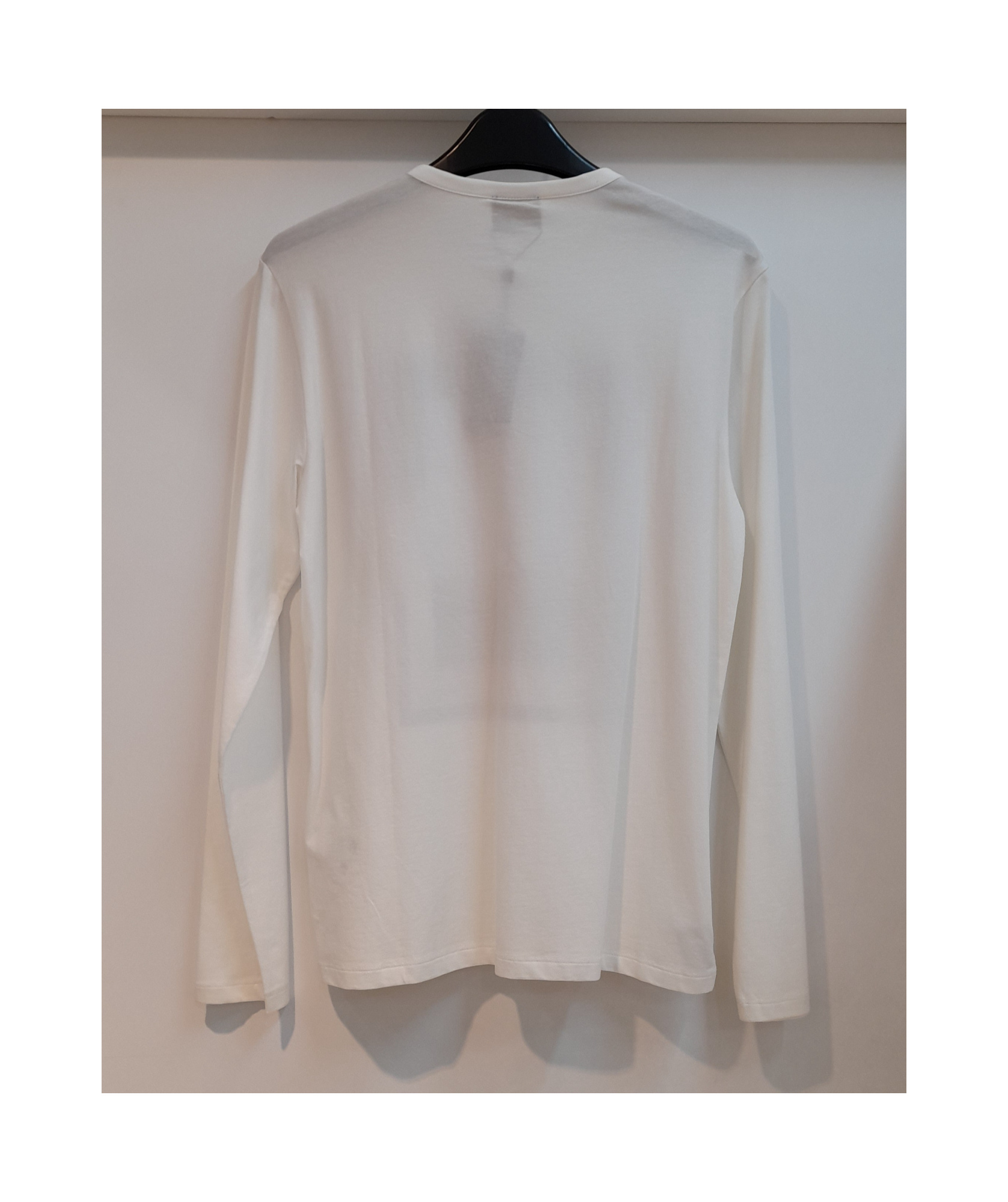 Hugo Boss Round Collar And Long-sleeved T-shirt In Gray