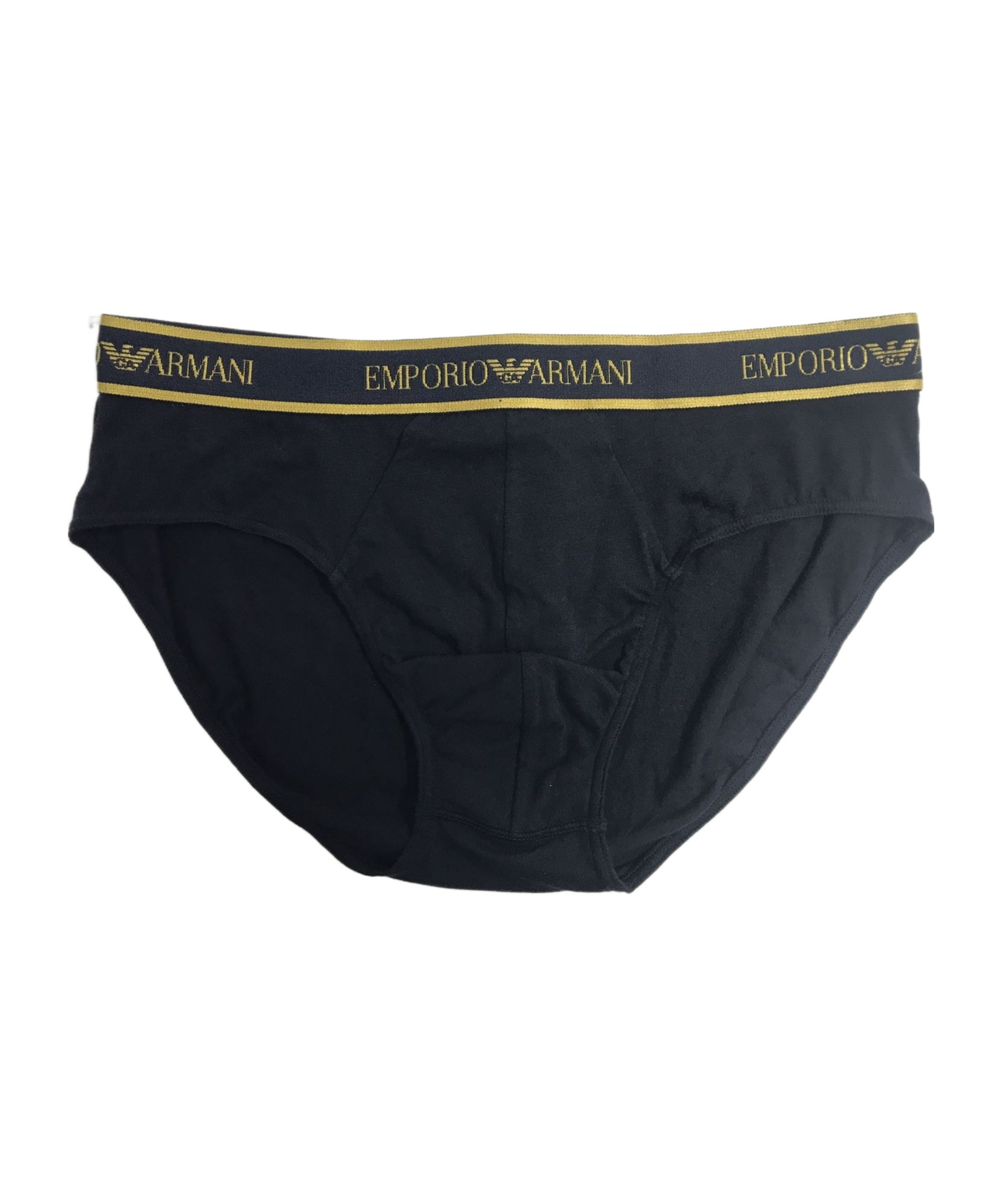 EMPORIO ARMANI LOGO STRIPED PANTIES