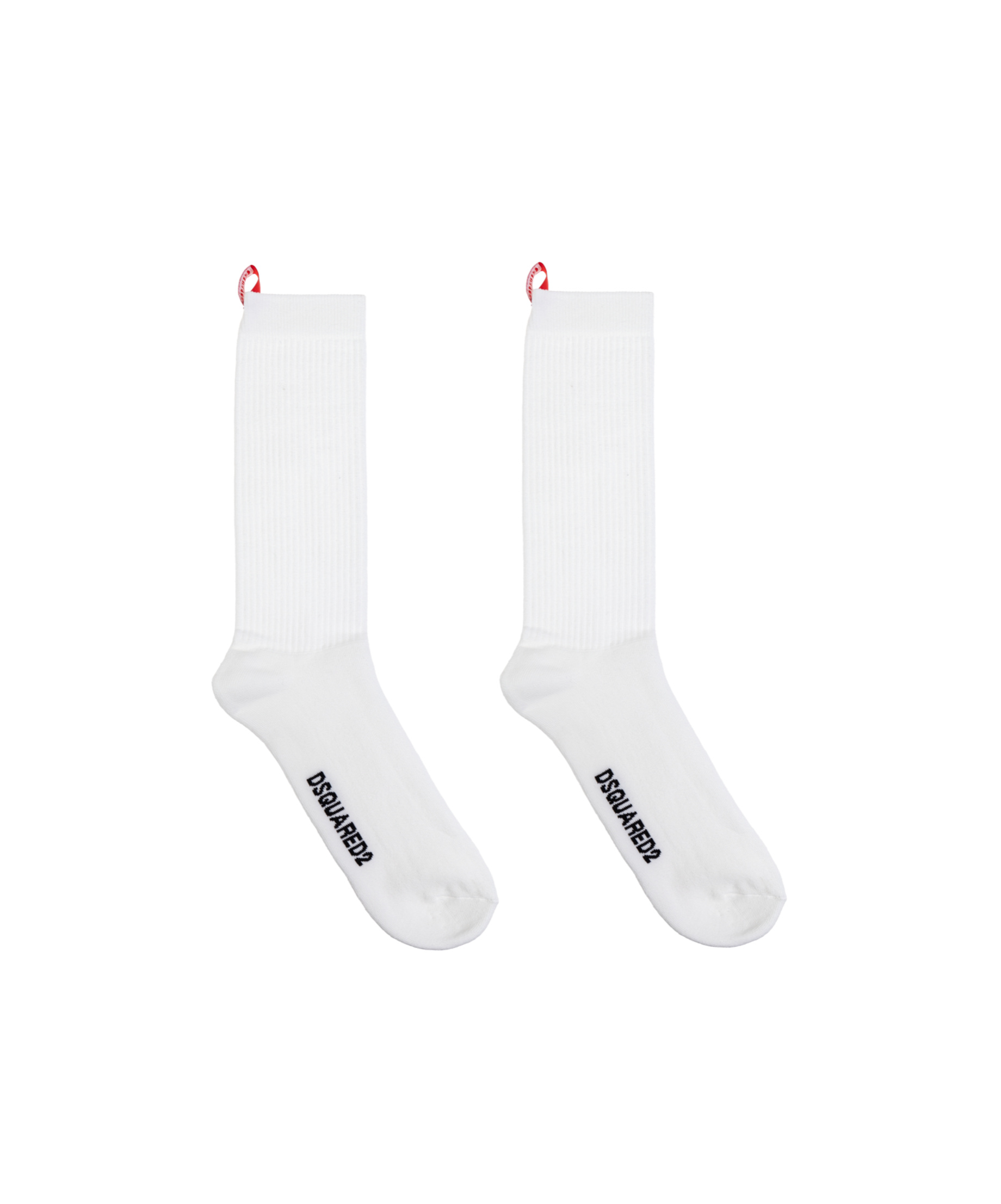 Dsquared2 Logo Socks In White