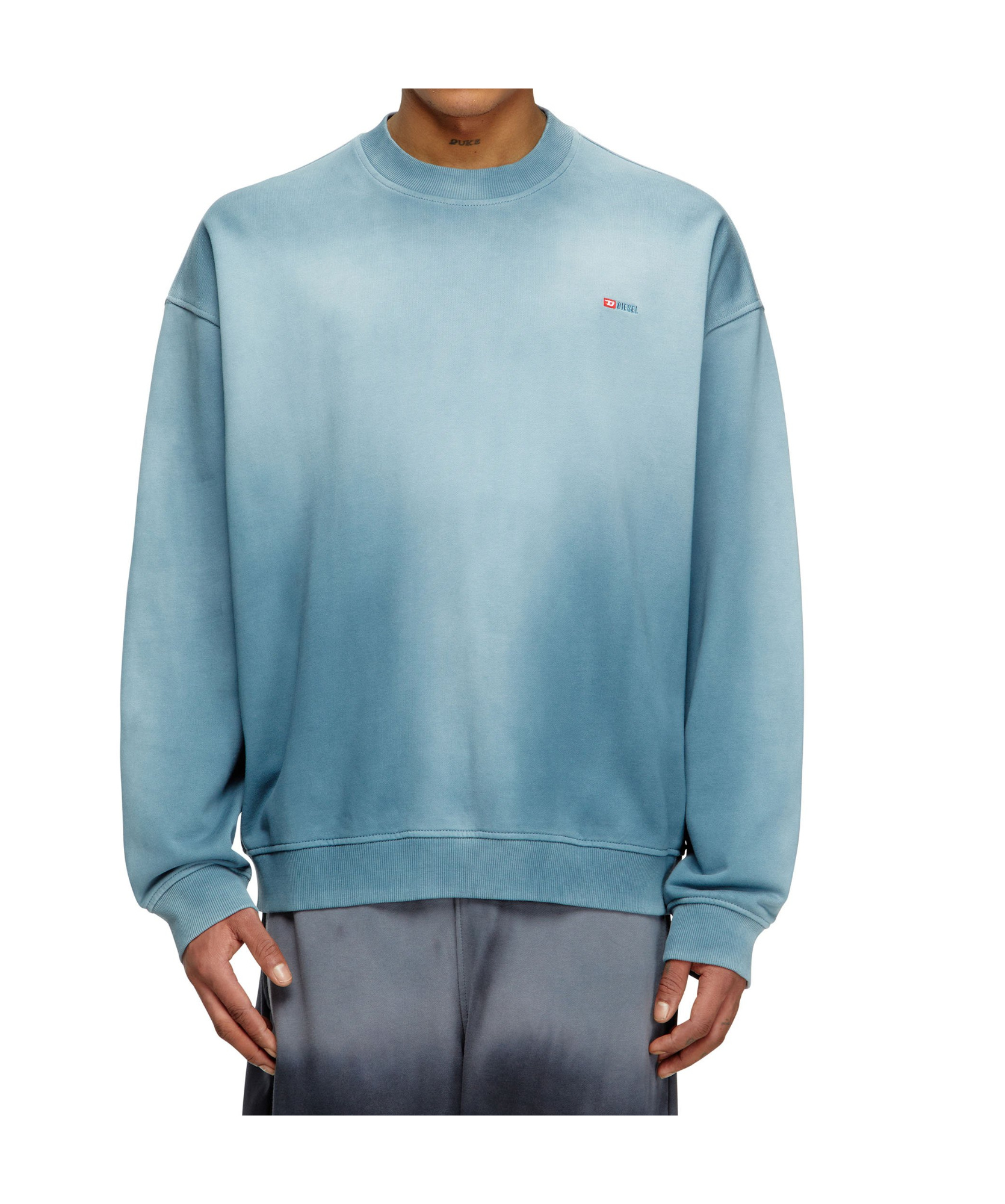 Diesel S-boxt R4 Sweatshirt In Blue