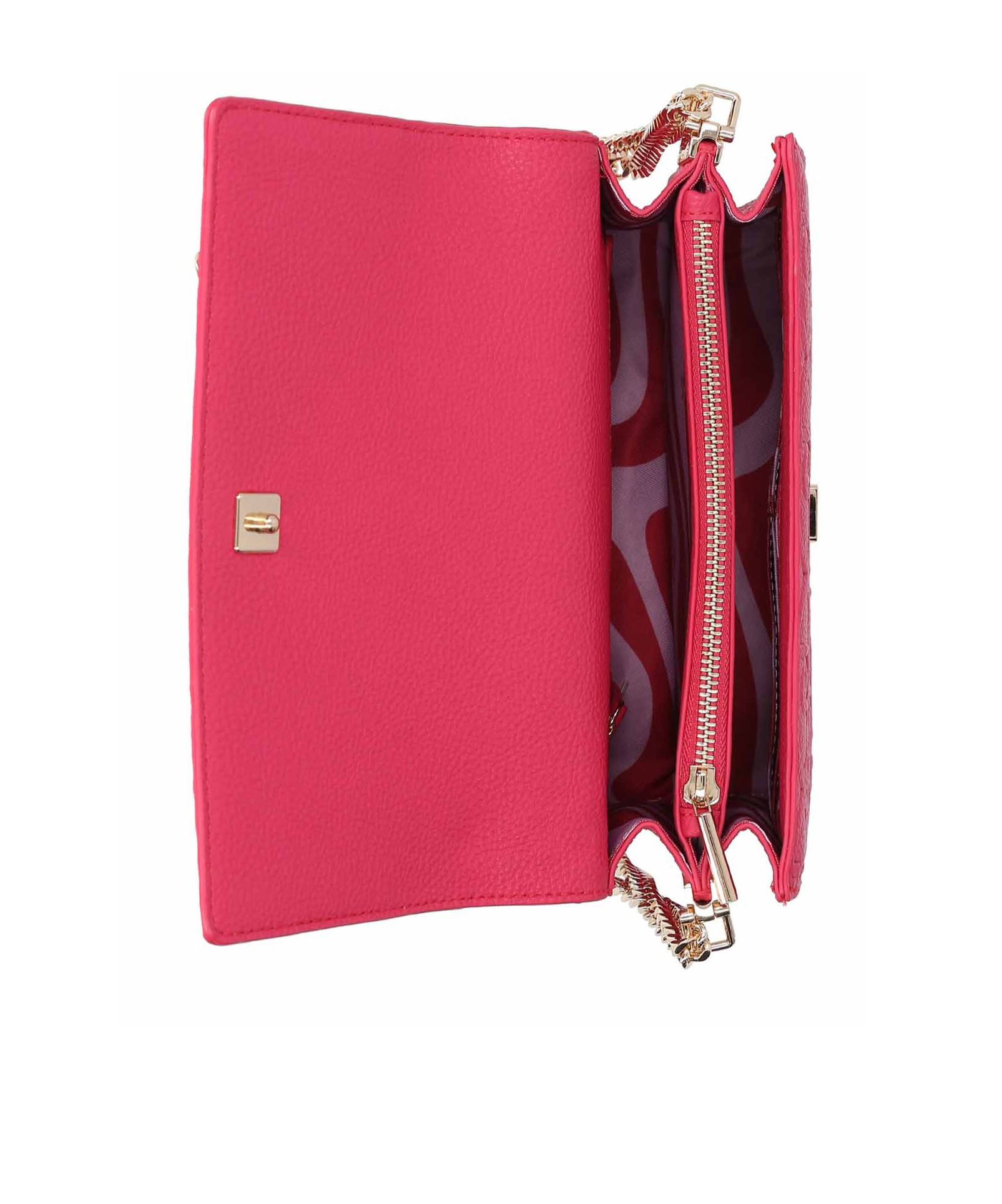 Liu •jo Logo-embossed Cross Body Bag In Red