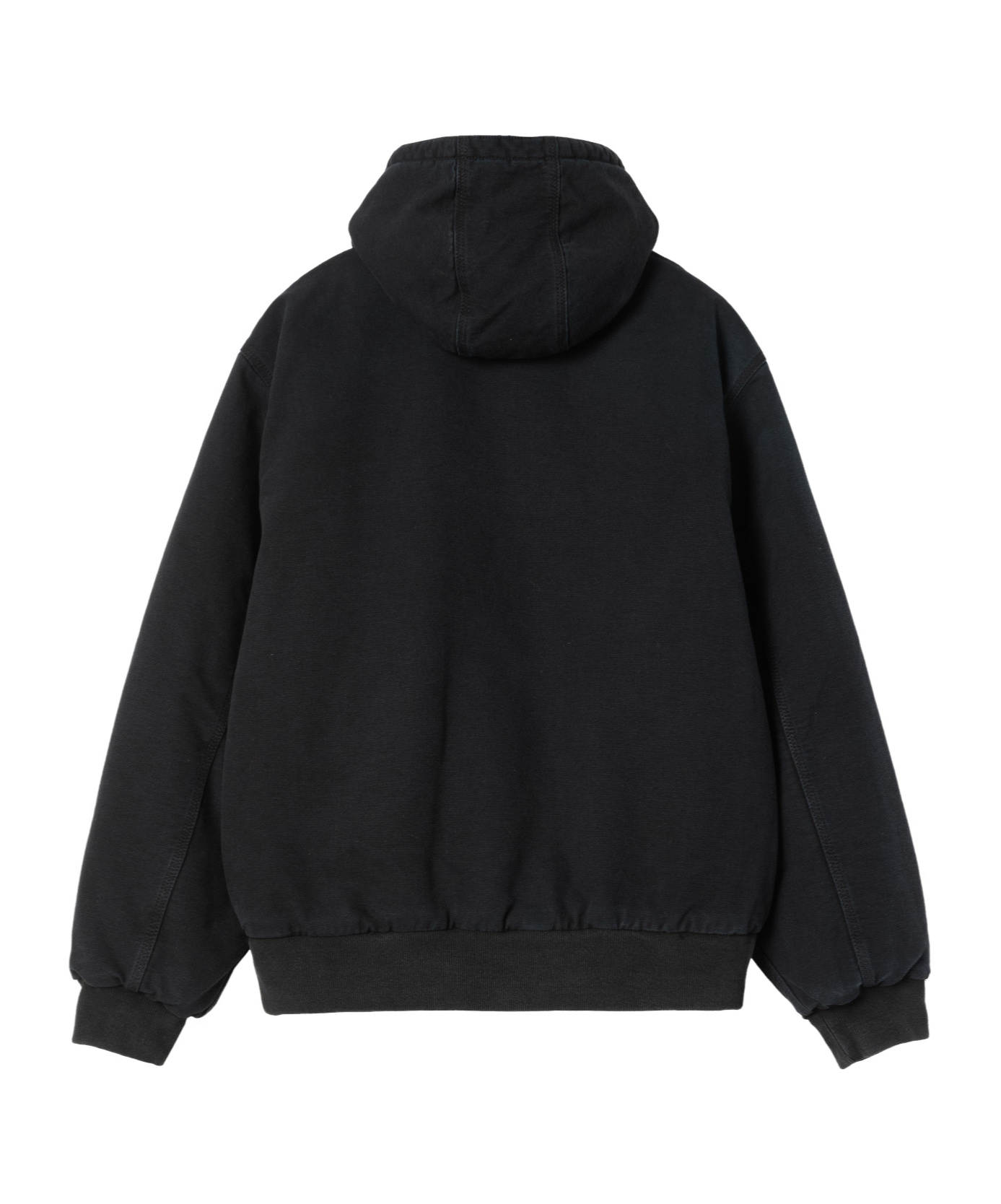 Carhartt Active Sweat Cotton Blend Jacket In Black