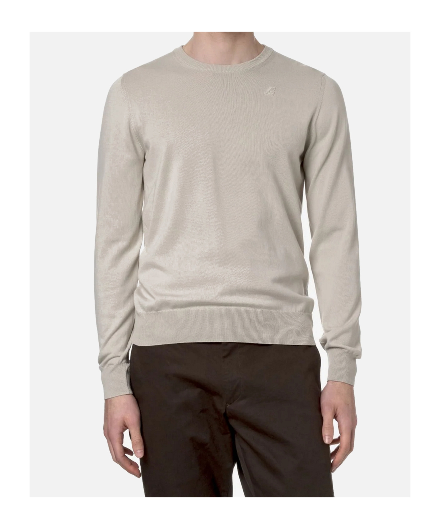 K-way Crew Neck Long Sleeve Sweater