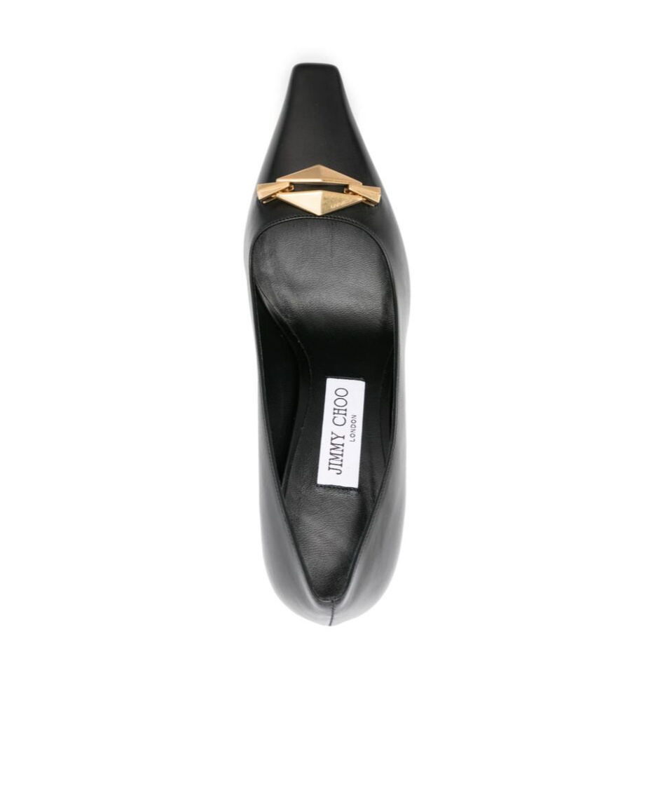 Jimmy Choo 'ryker Diamond Detail Dã© In Black