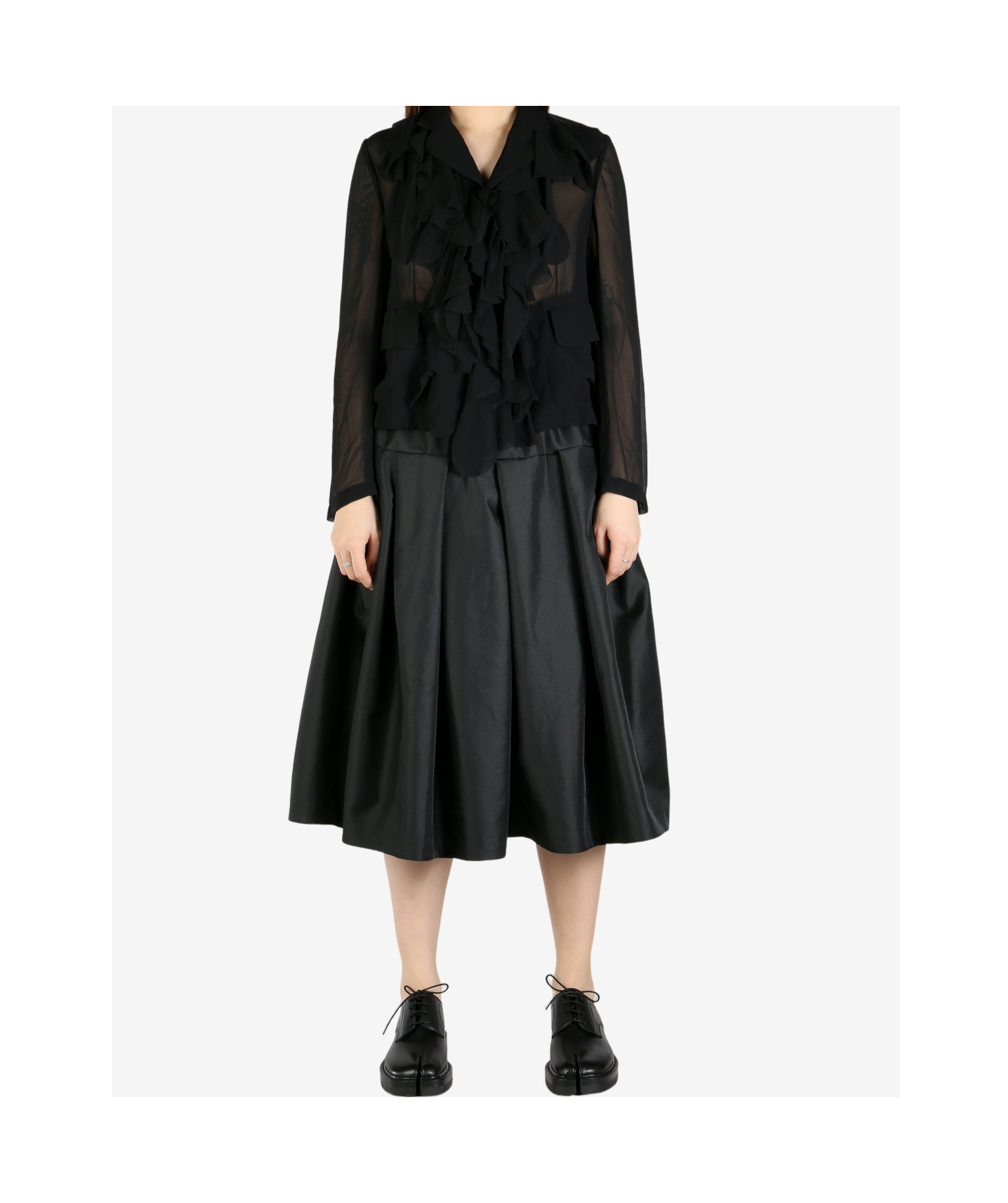 COMME DES GARÇONS RUFFLE BLOUSE