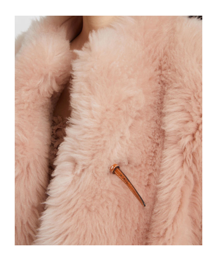 Ermanno Scervino Toggle-fastening Jacket In Pink