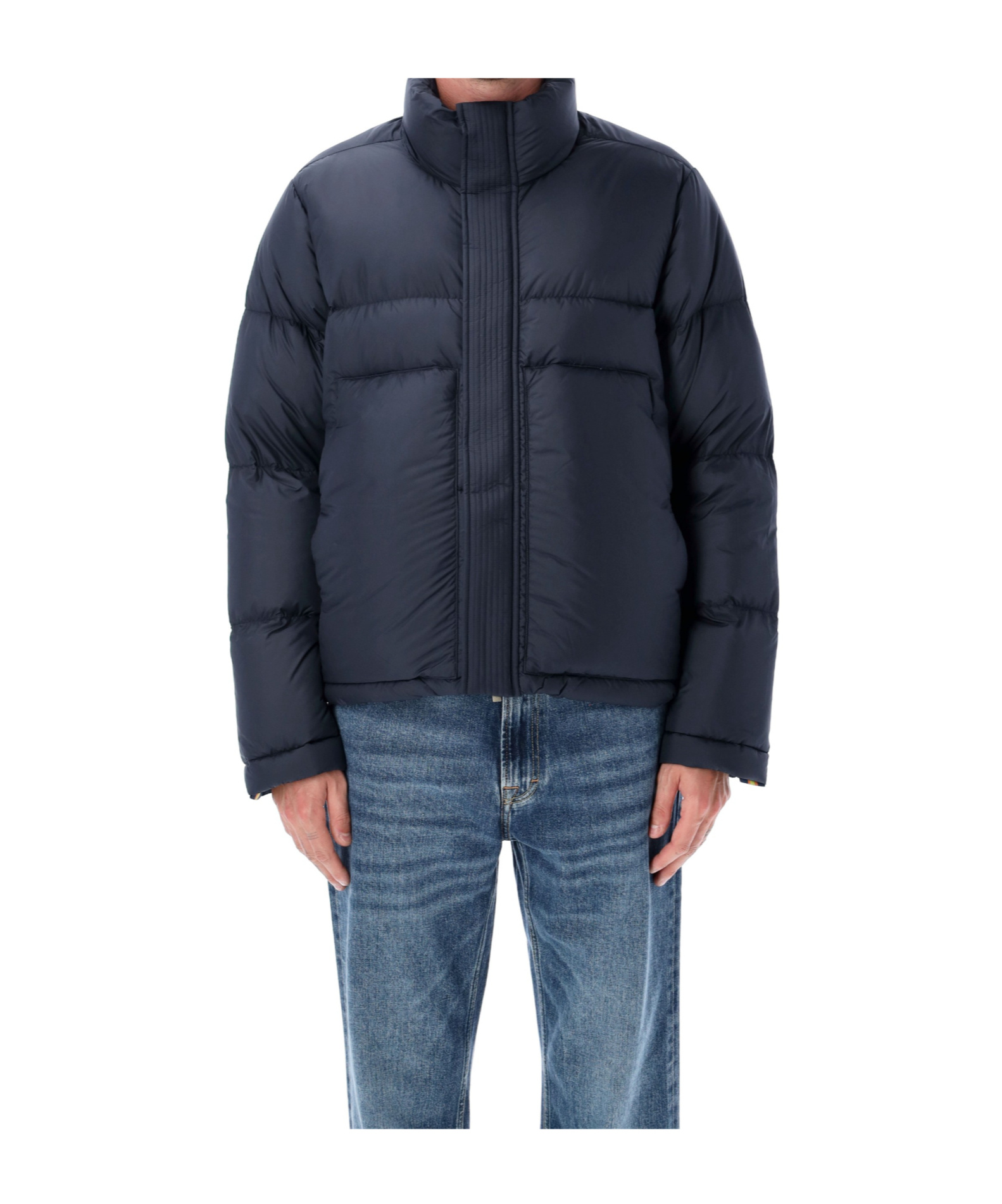 K-way Tuill Thermo Microfiber Down Jacket In Blue