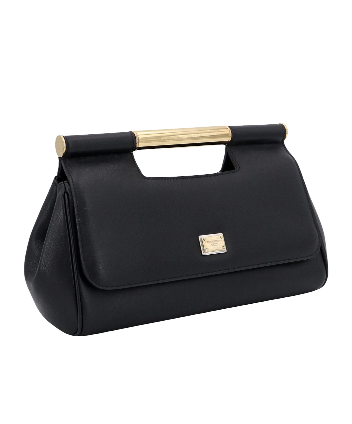 Dolce & Gabbana Medium Sicily Tote Bag In Black