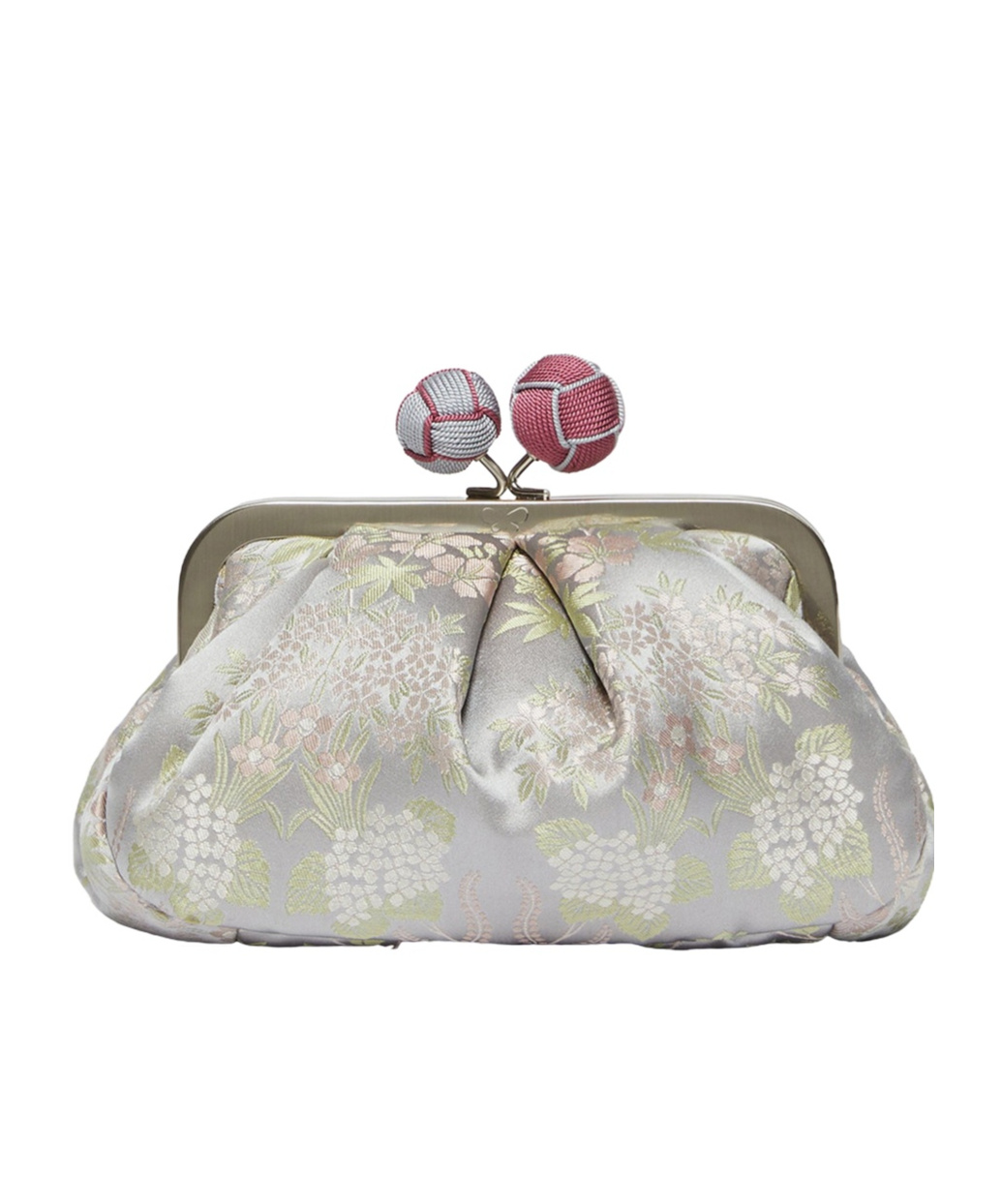 Weekend Max Mara Small Logo Pasticcino Bag In Gray