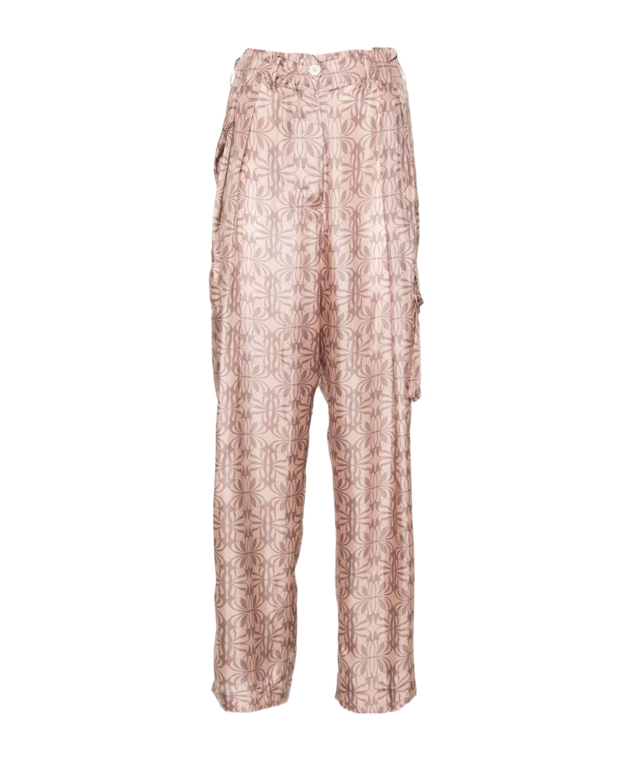 Dries Van Noten Belt-loop Casual Pants In Nude
