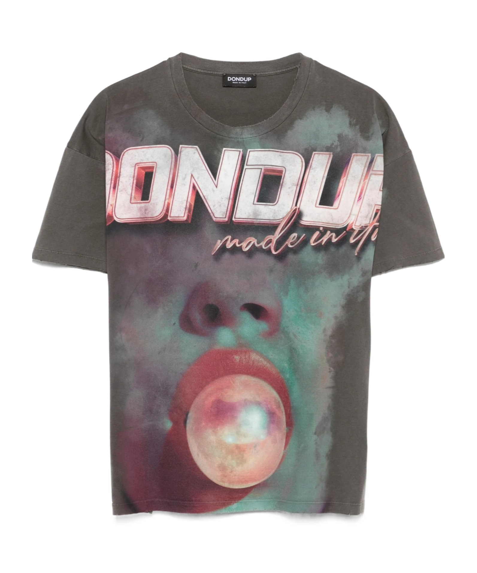 Dondup Crewneck Logo Print Graphic Top