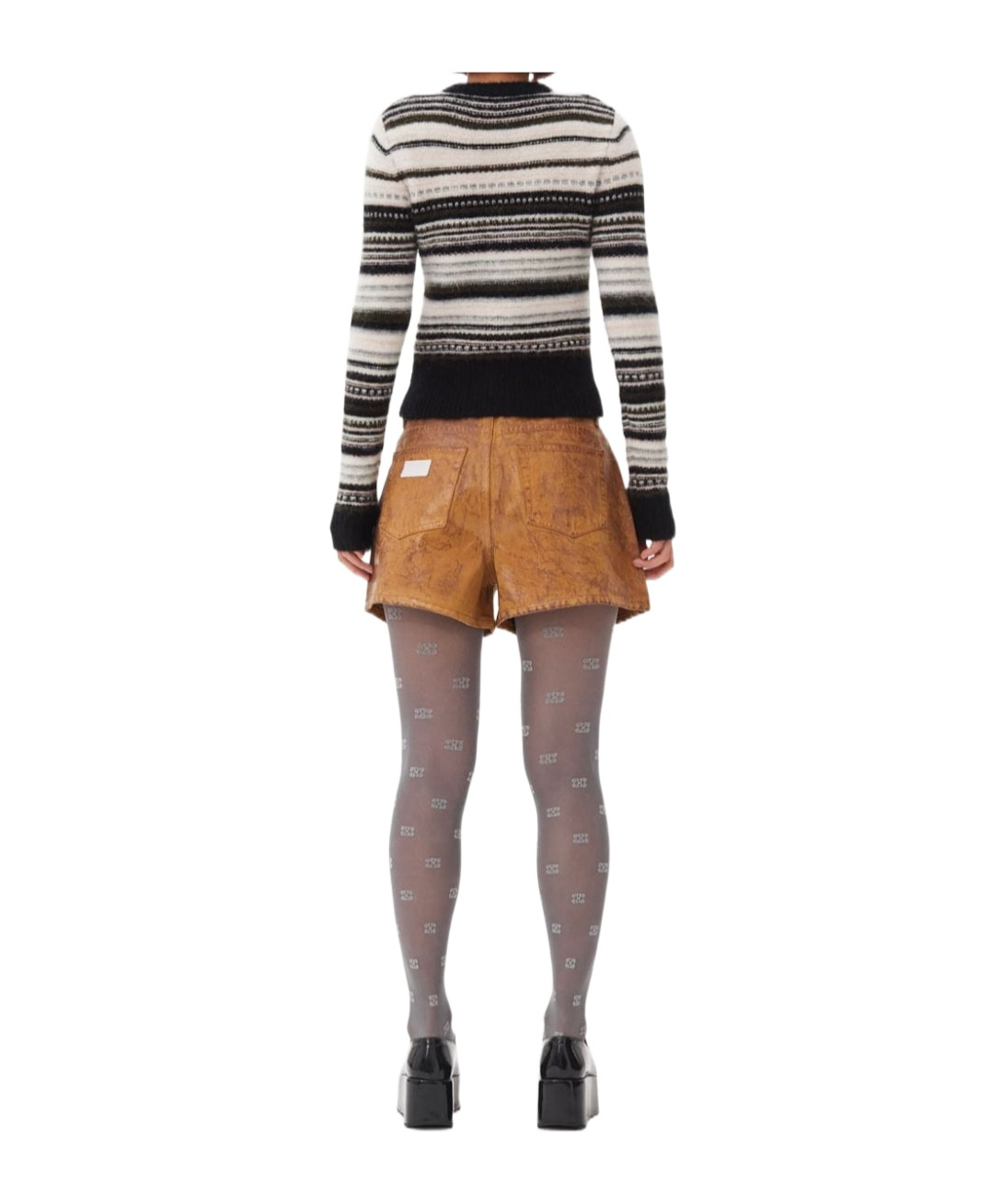 Ganni Sweaters In Black