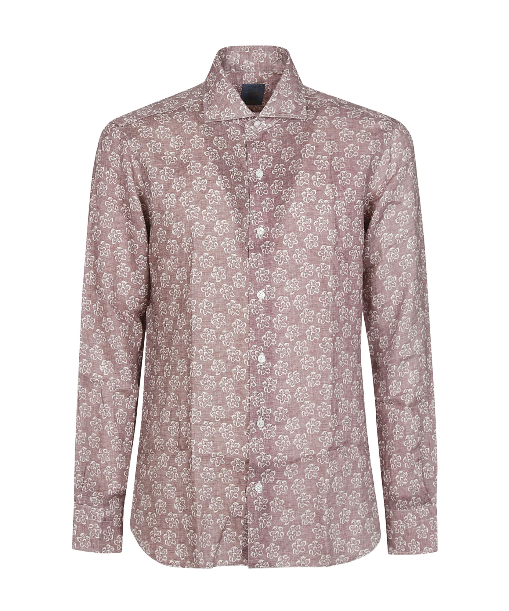 Barba Napoli Long-sleeved Shirt In Multicolor