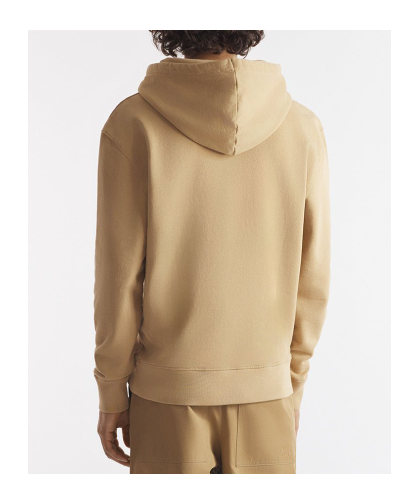 Maison Kitsuné Chillax Patch Regular Hoodie Chamomile In Nude