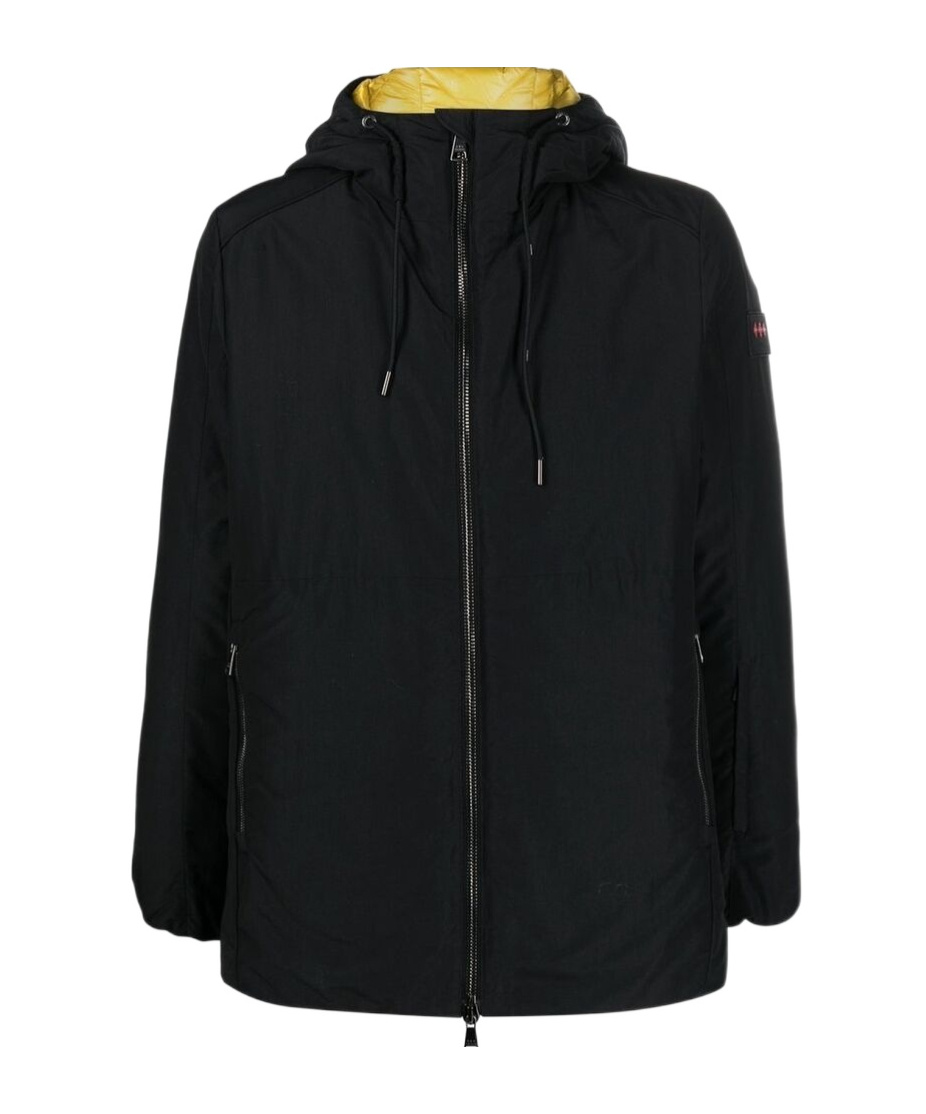 Tatras Hooded Nylon Down Jacket In Black