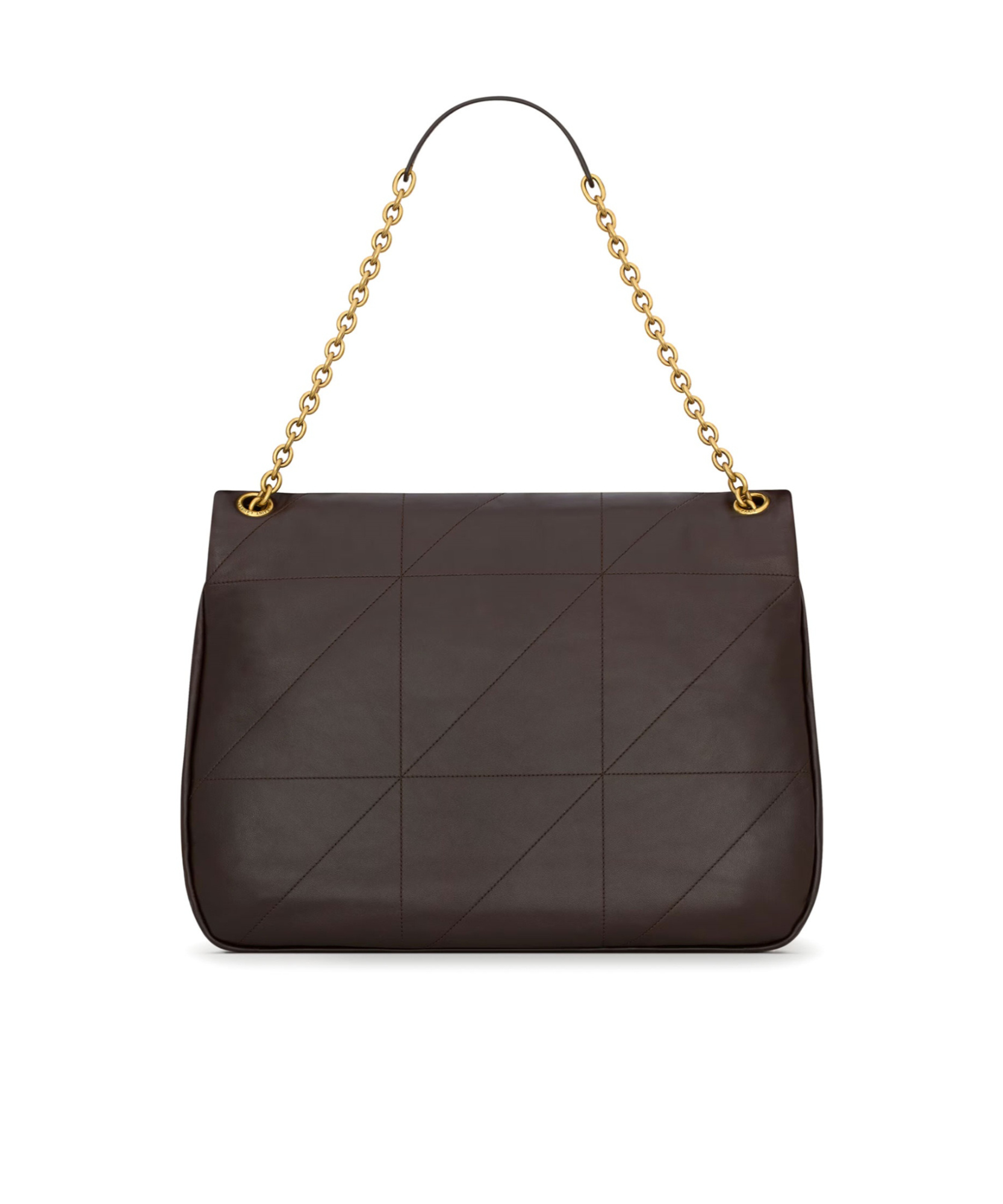 Saint Laurent Large Flap Shoulder Bag In Black