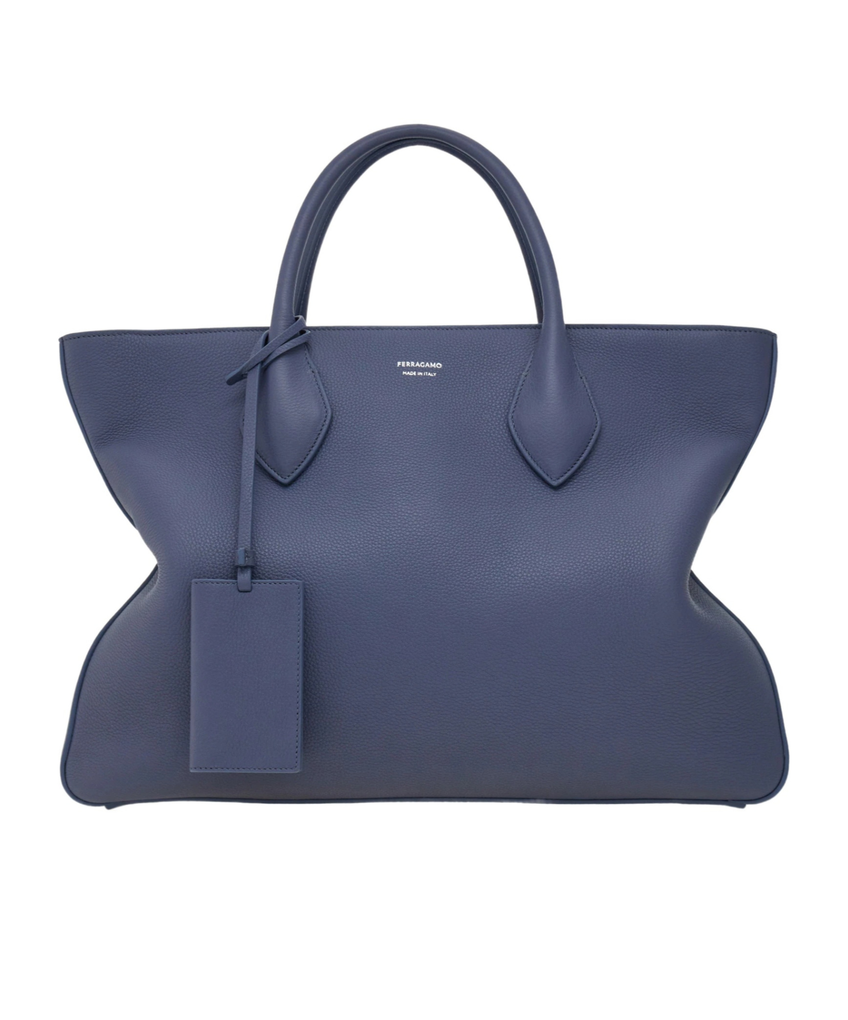 Ferragamo Star-shaped Tote Bag In Gray