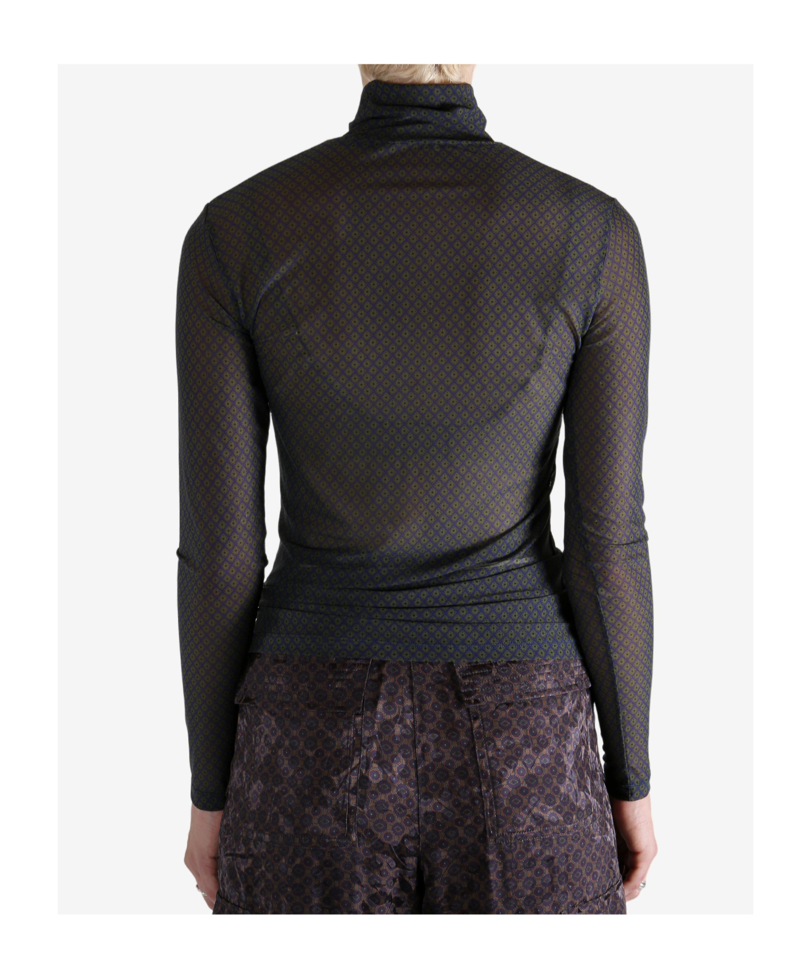 Dries Van Noten Turtleneck T-shirt In Black