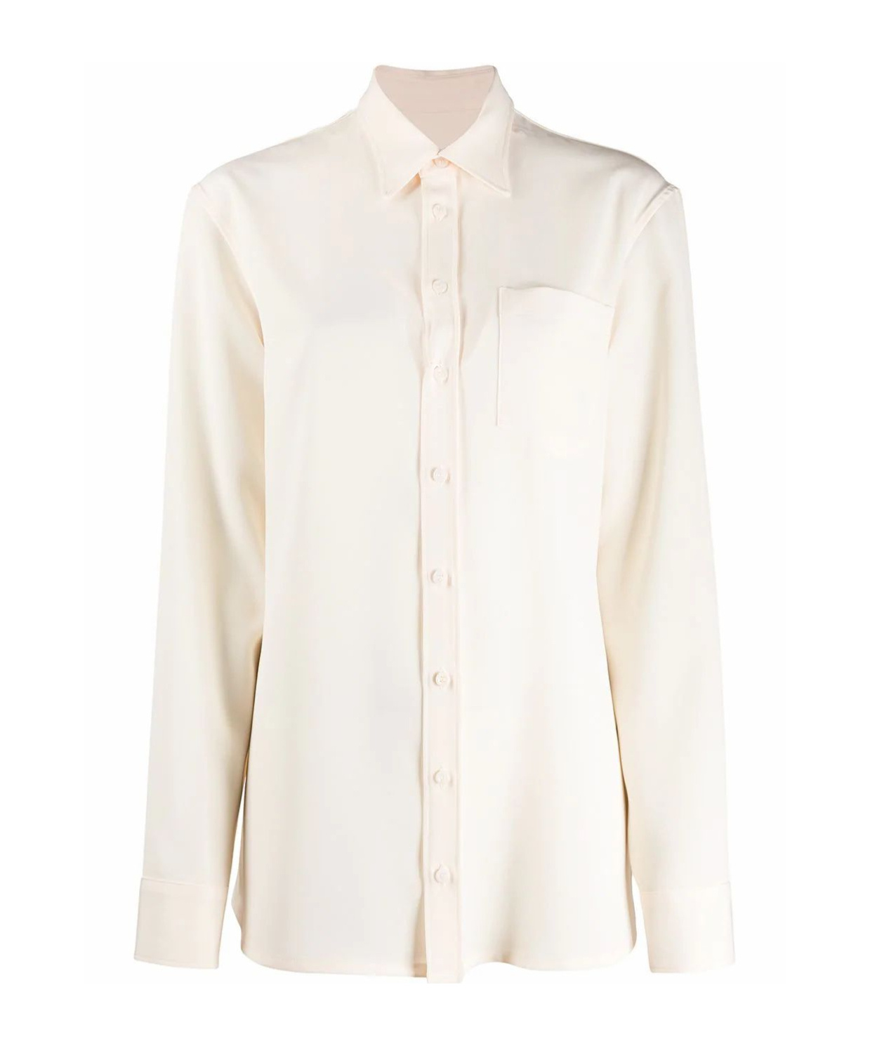 Maison Margiela Classic Plain Shirt In White