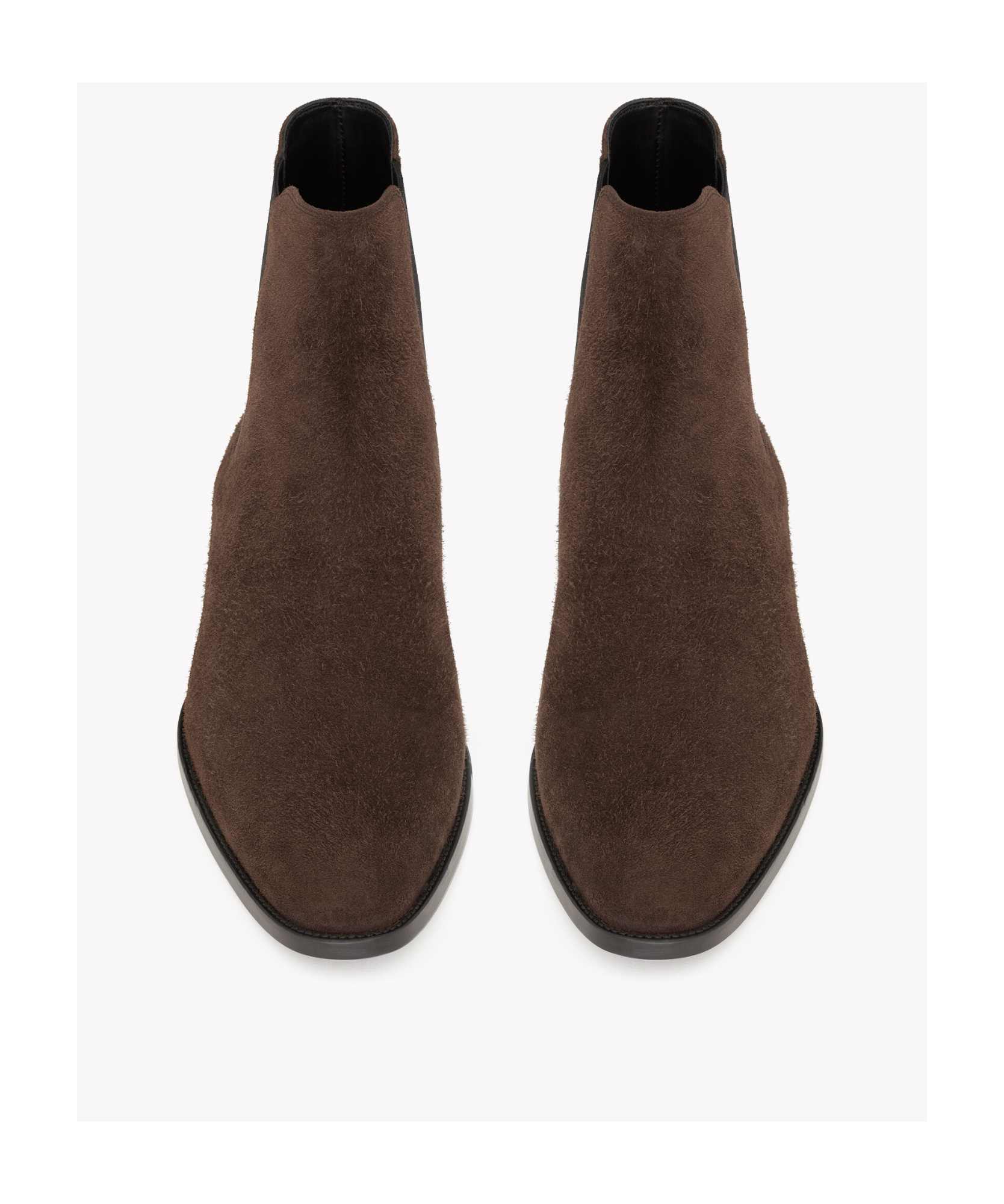 Saint Laurent Wyatt Boots In Green