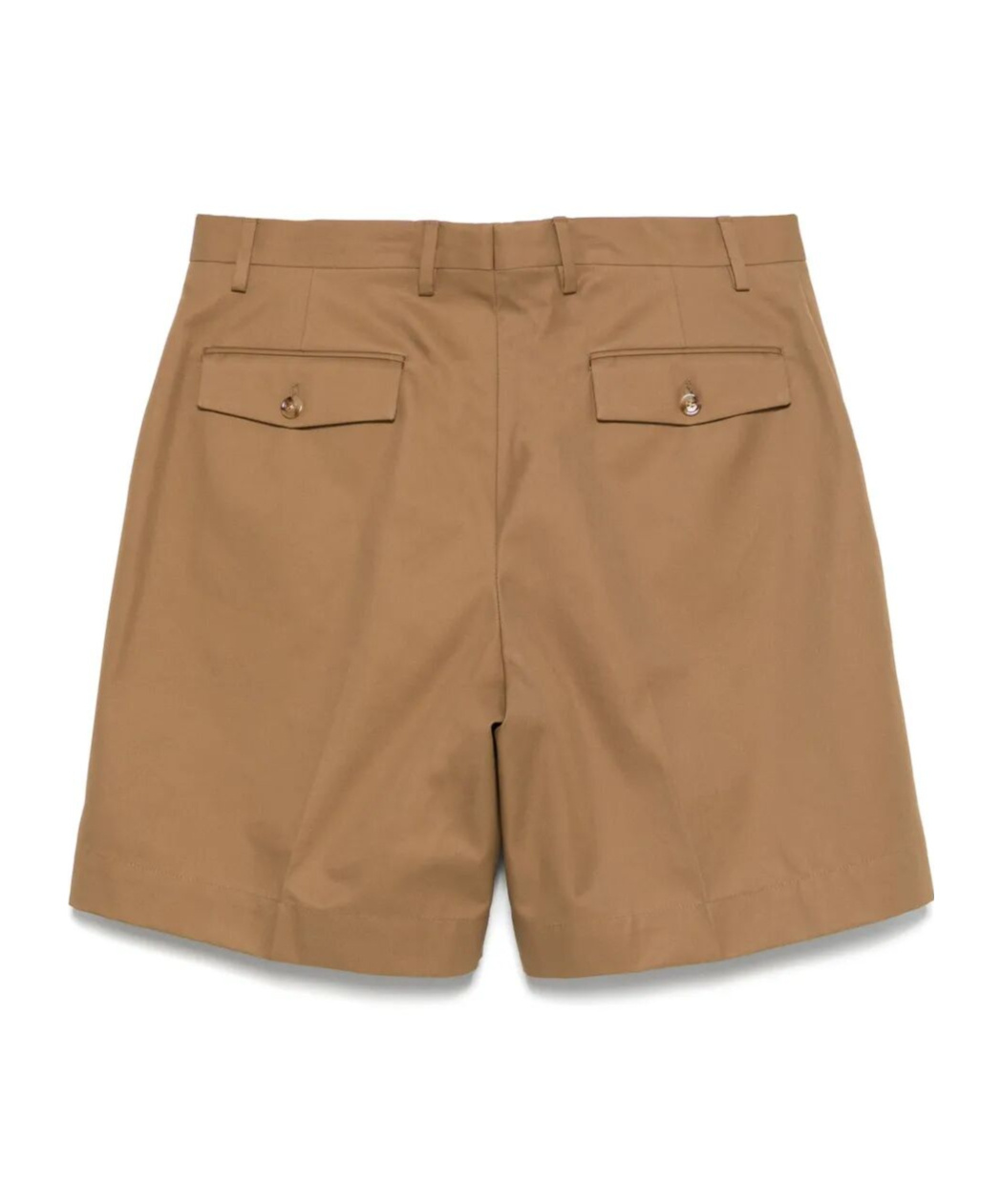 Lardini Men's Pleated Front Pocket Shorts In Green