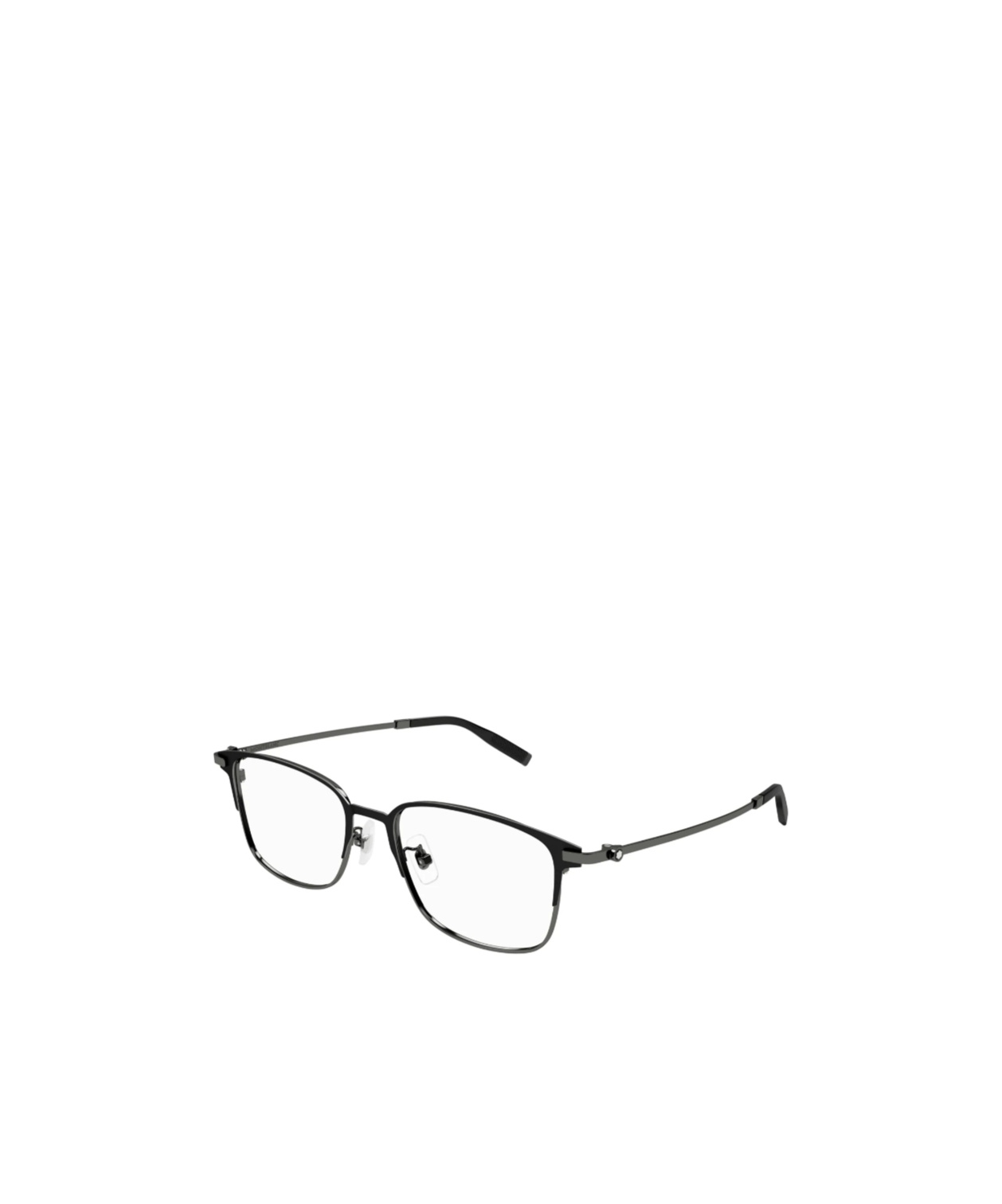 Montblanc Eyewear Square Frame Glasses In Black