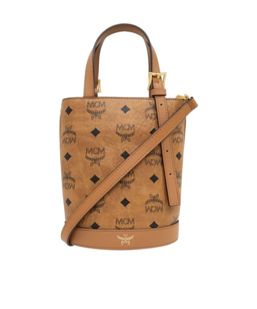 Mcm Aren Tote Bag In Brown