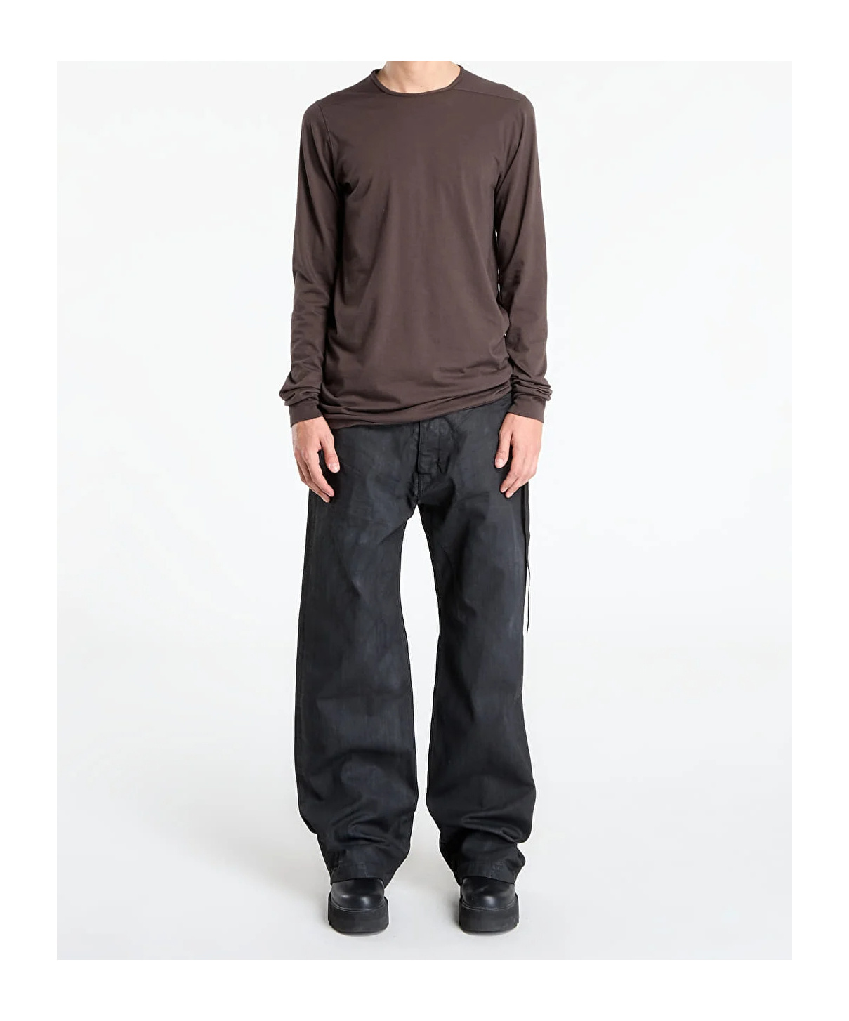 Rick Owens Drkshdw Level Longsleeve T-shirt In Purple