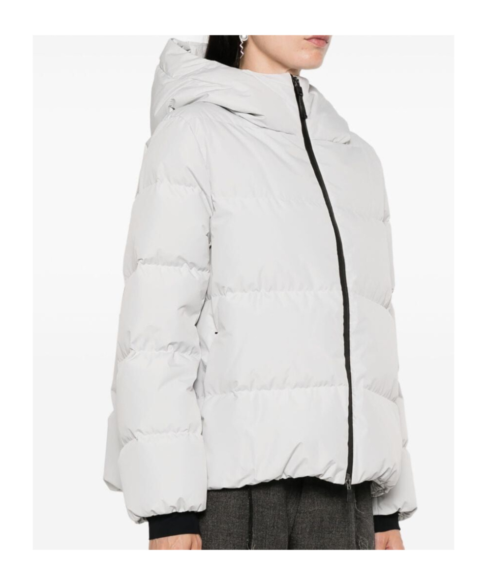 Herno Fendi Printed Stretch Nylon Reversible Swimsuit In White