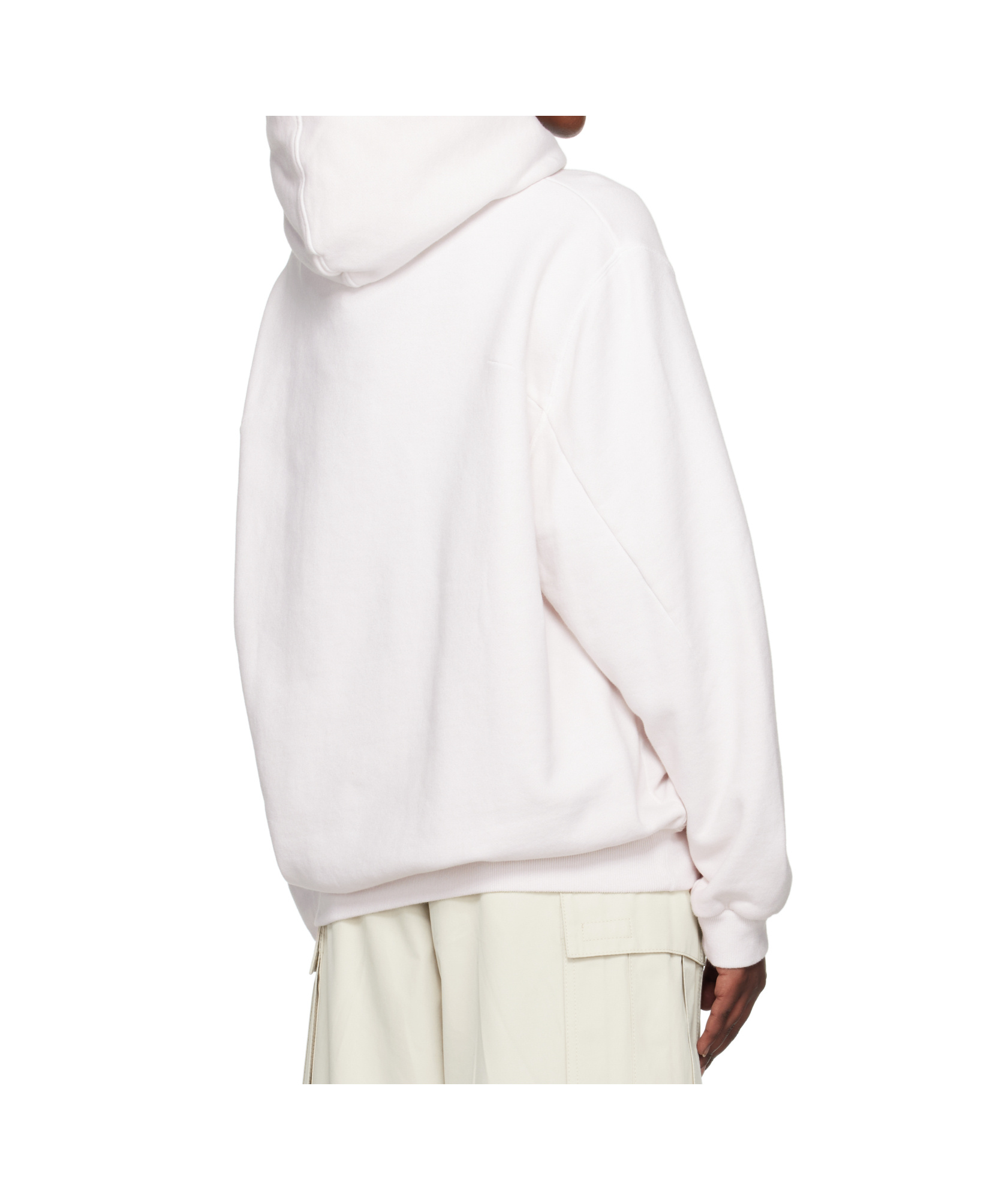 Doublet Anime-print Hoodie In White