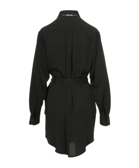 Dsquared2 Belted Cargo Dress In Black