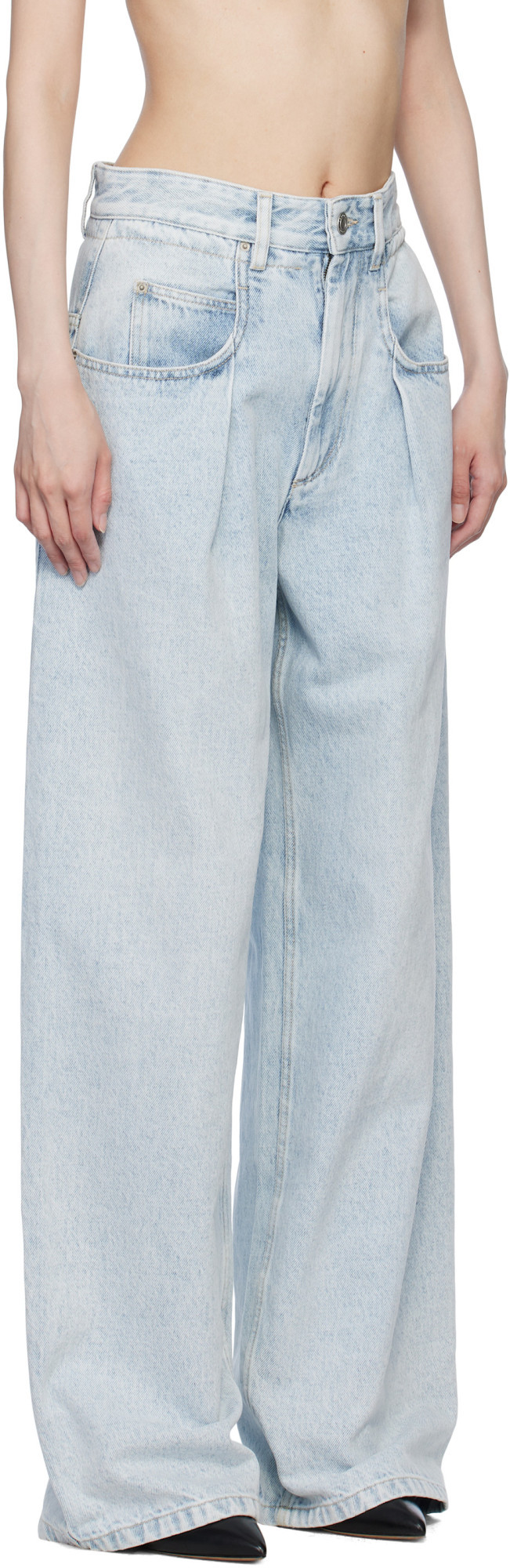 Isabel Marant Étoile "rachelle" Jeans In Blue