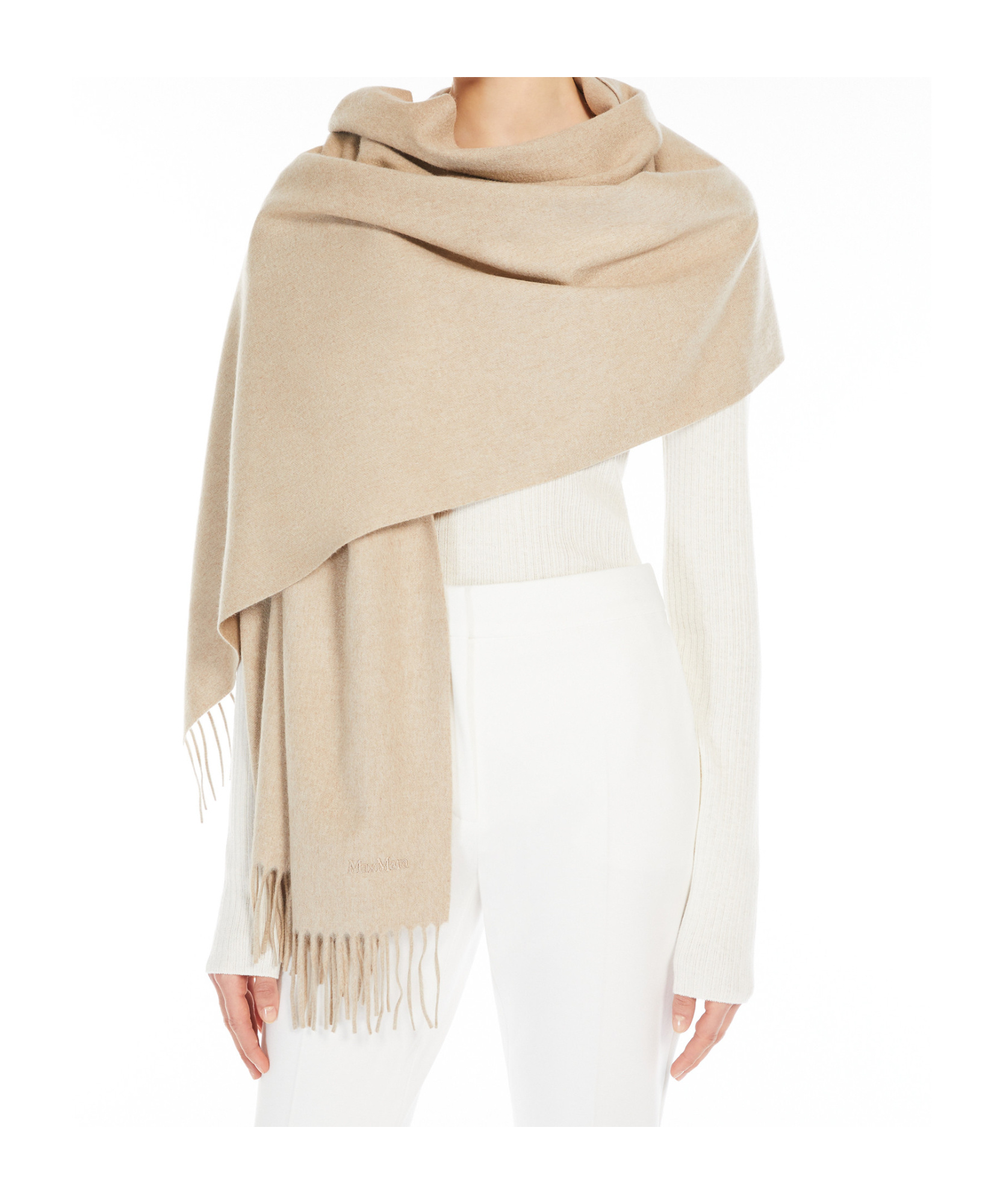 Max Mara Rectangular Cashmere Shawl
