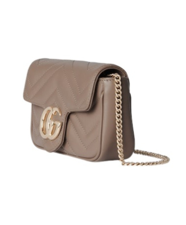 Gucci Marmont Ultra-mini Handbag In Brown