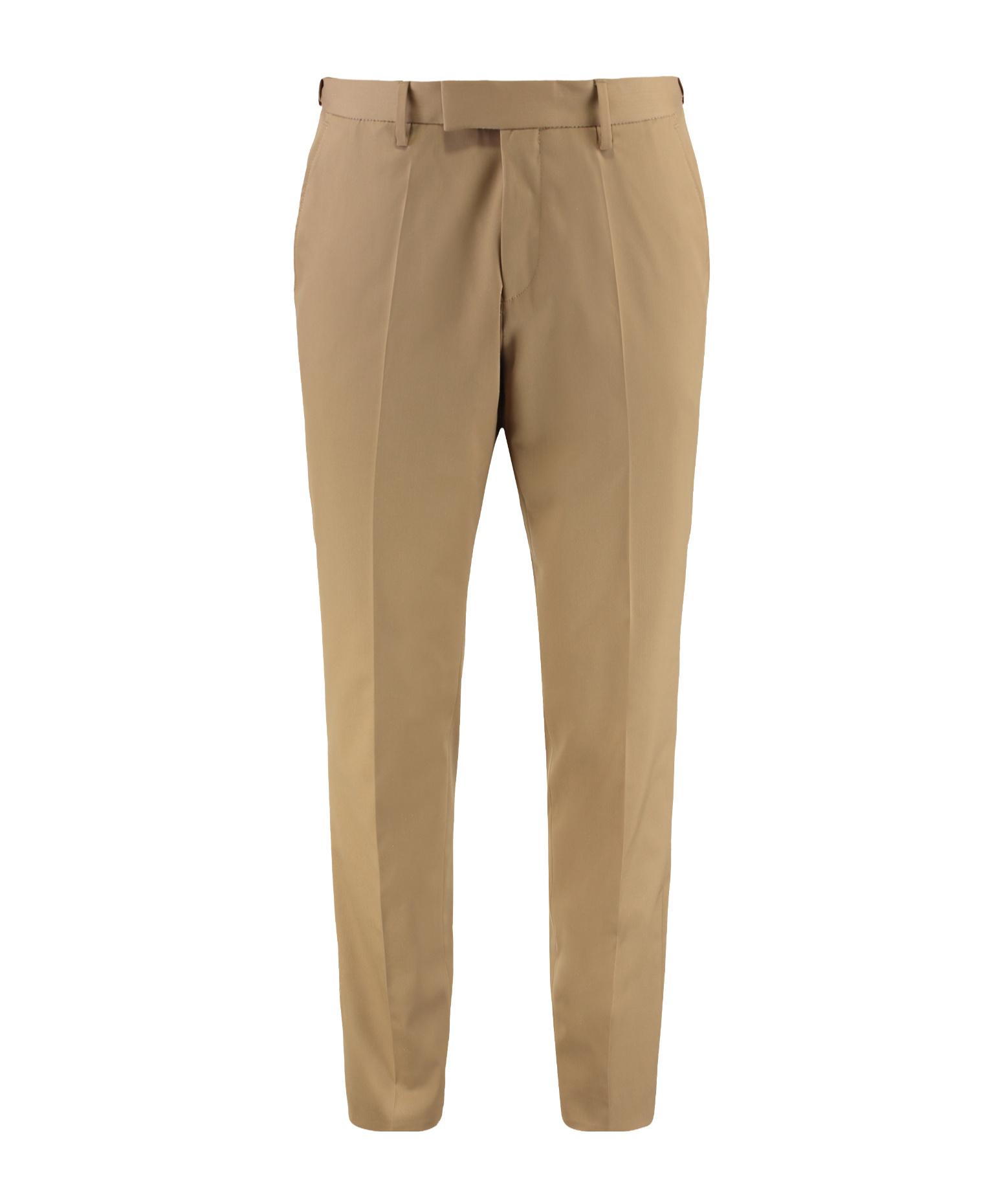Hugo Boss Belt Loops Slacks In Brown