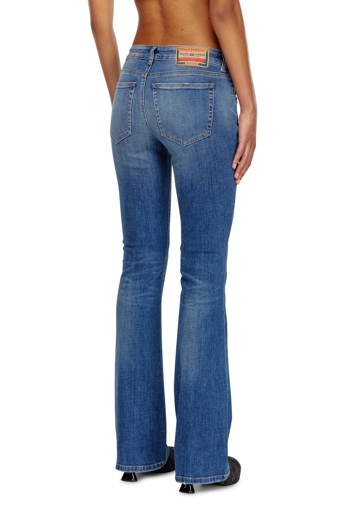 Diesel Bootcut Jeans In Blue