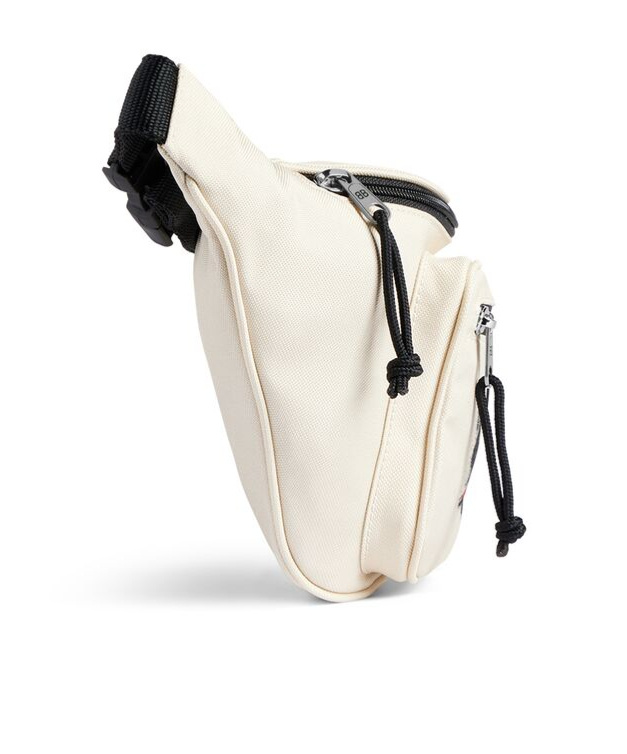 Balenciaga Explorer Logo-print Belt Bag In White