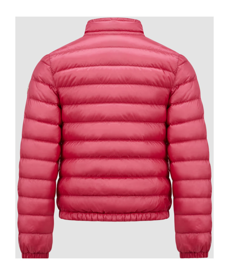 Moncler Long-sleeved Down Jacket In Red