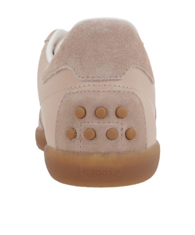 Tod's Panelled Sneakers In Pink
