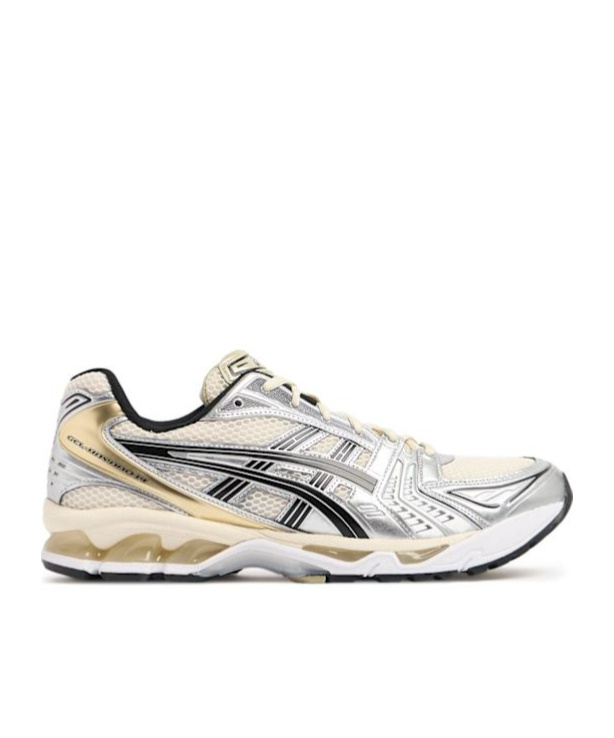 Asics Gel Kayano 14 Sneakers With Shiny Silver Accents In Multi