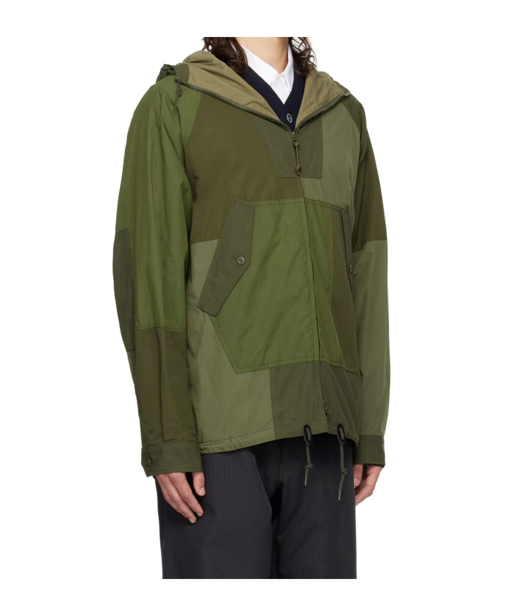 Comme Des Garçons Patchwork Design Jacket
