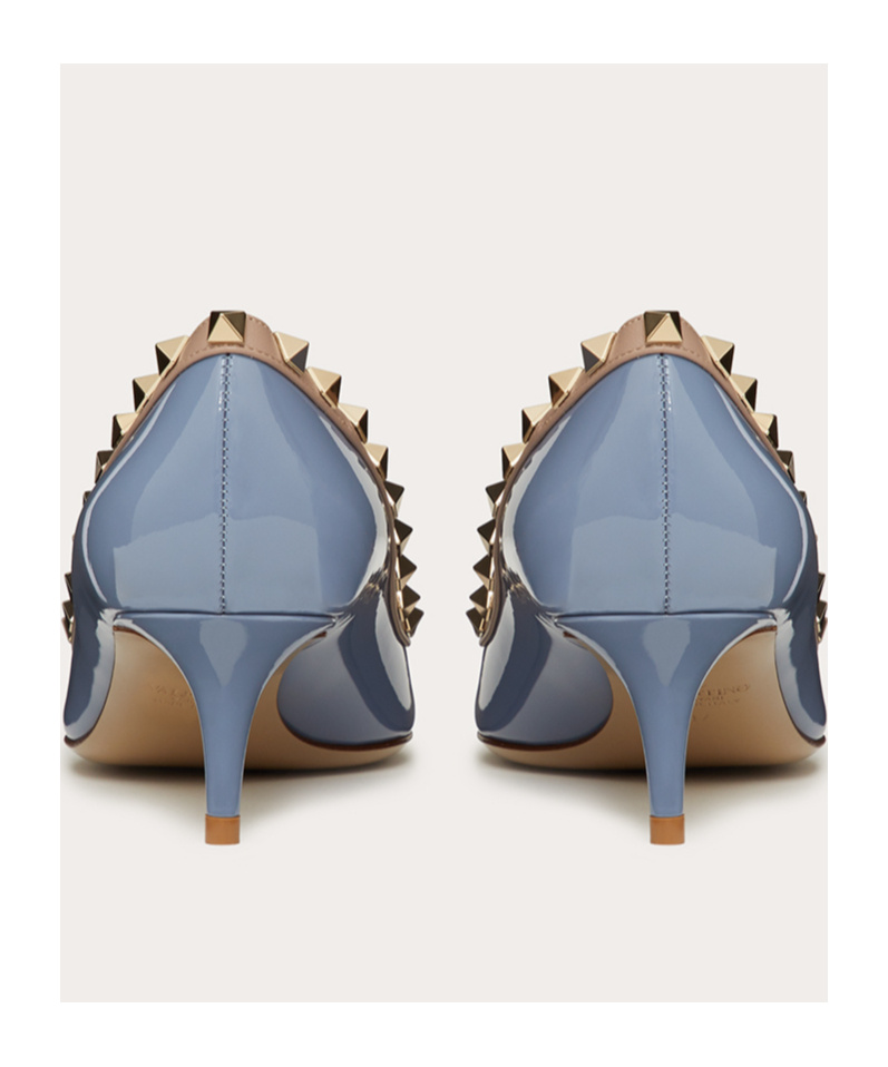 Valentino Rockstud Rivet High Heels In Multicolor
