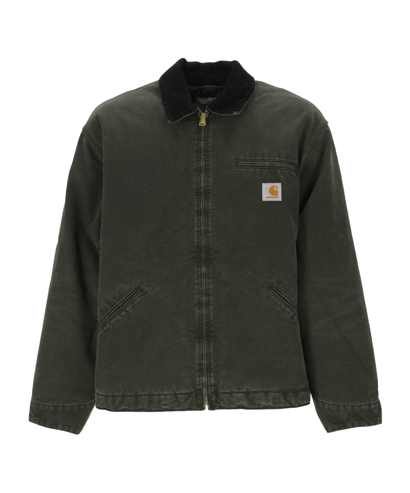 Carhartt Long-sleeved Casual Jacket In Black