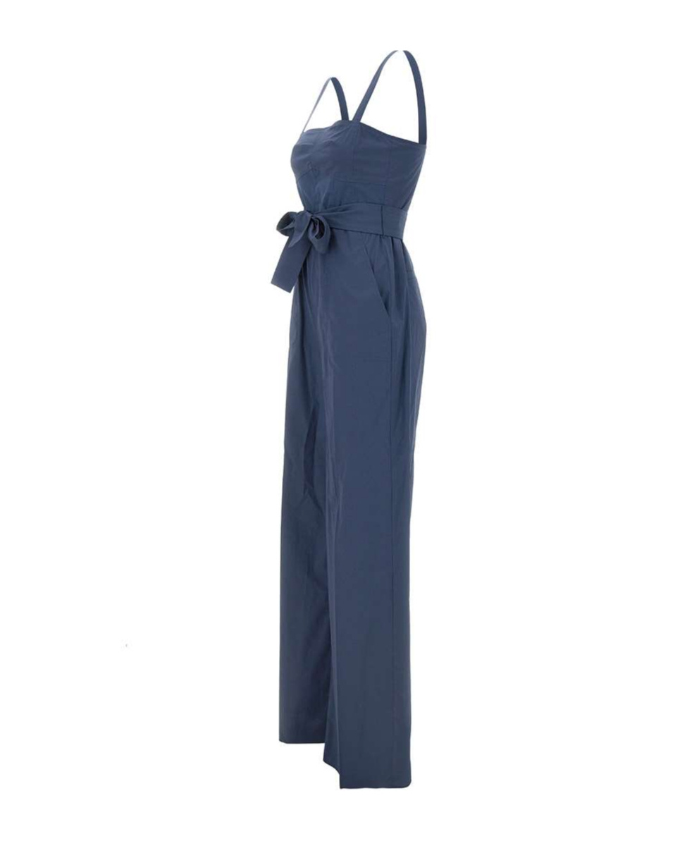Shop Marella Suspender Jumpsuit In Blue
