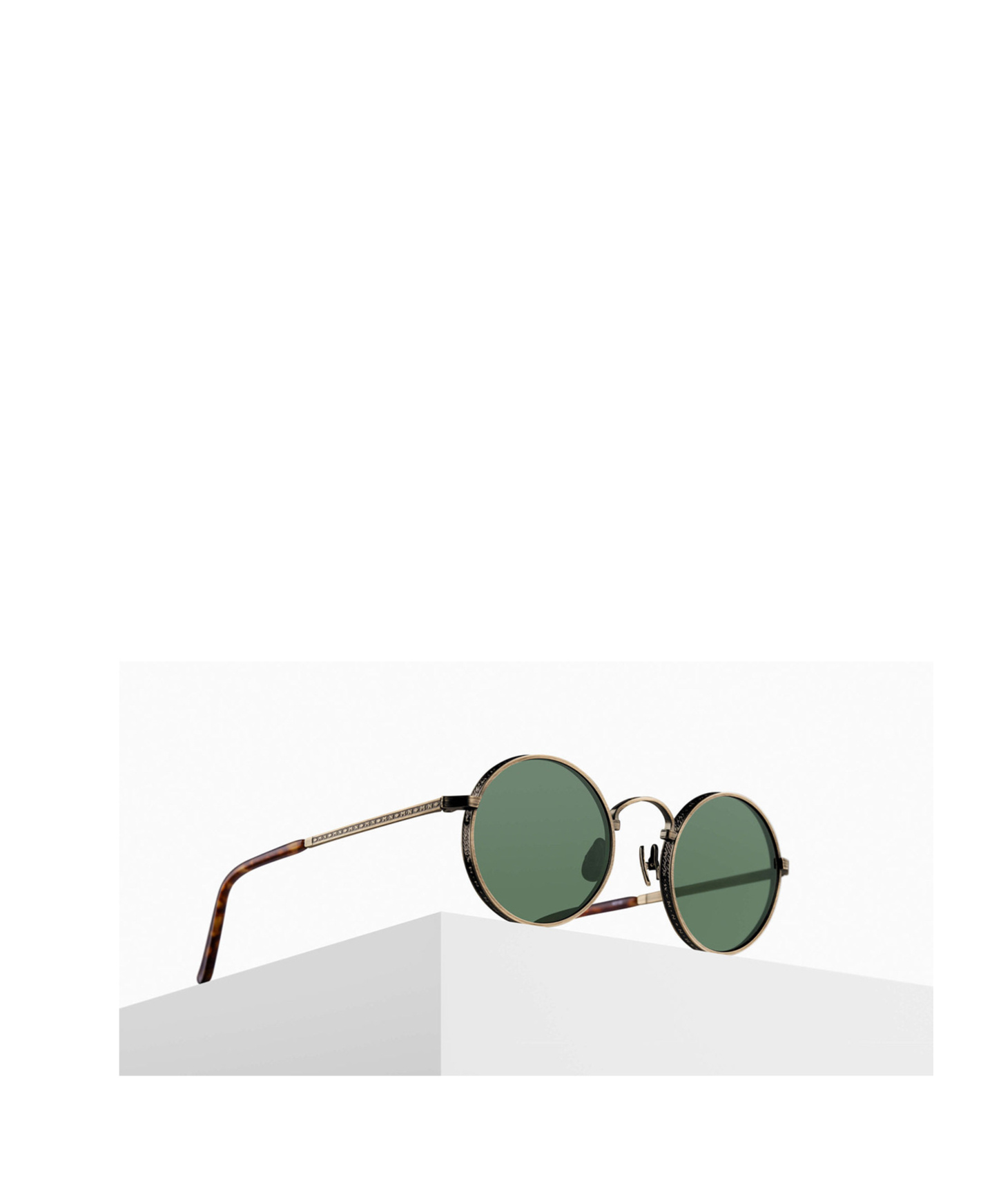 Matsuda M3100 Round-frame Sunglasses In Green