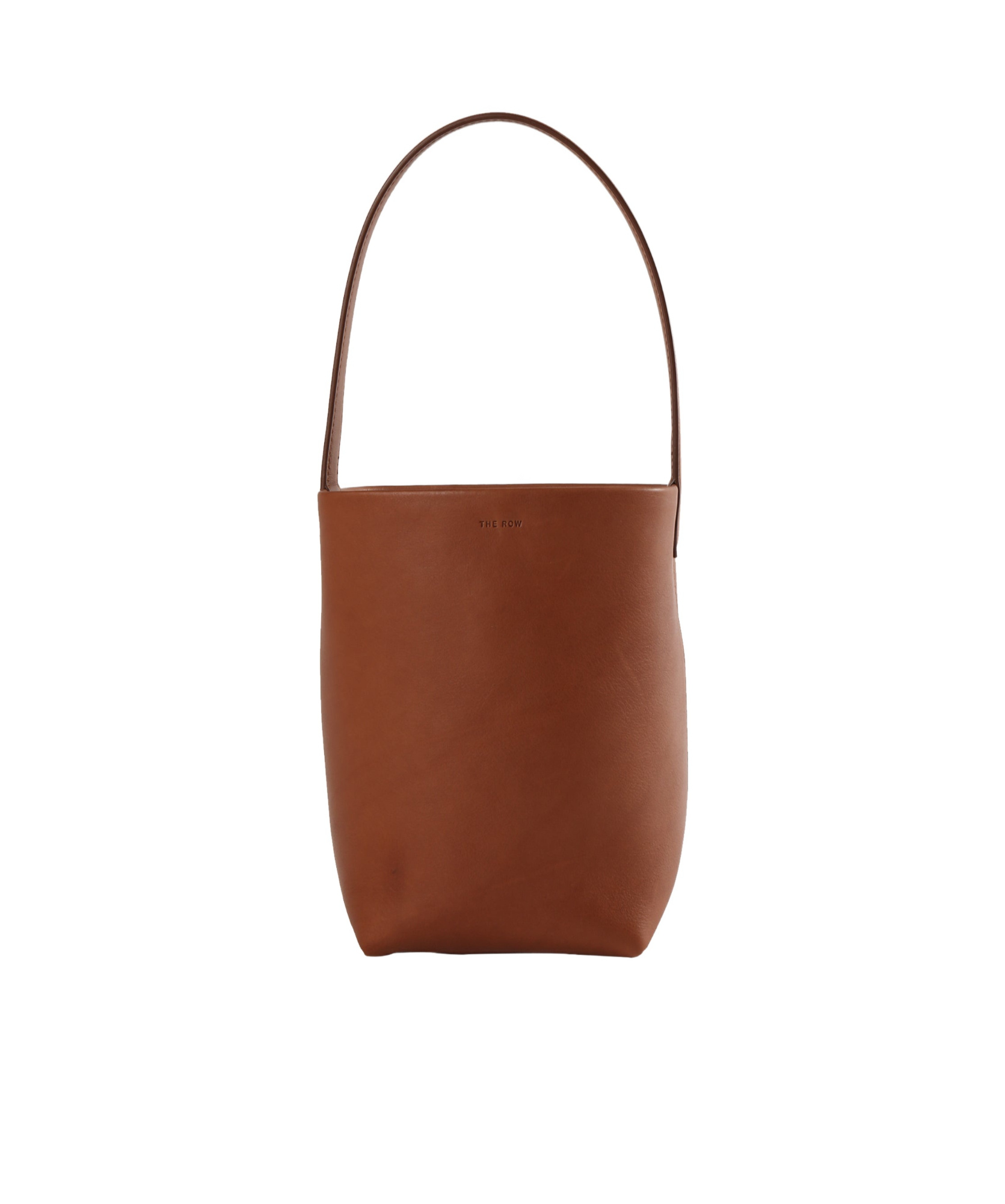 The Row Small Lasso Handbag In Brown