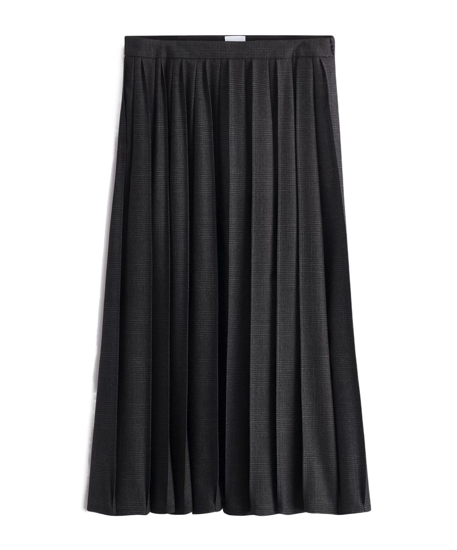 Dior Mid-length Pleated Skirt In Black