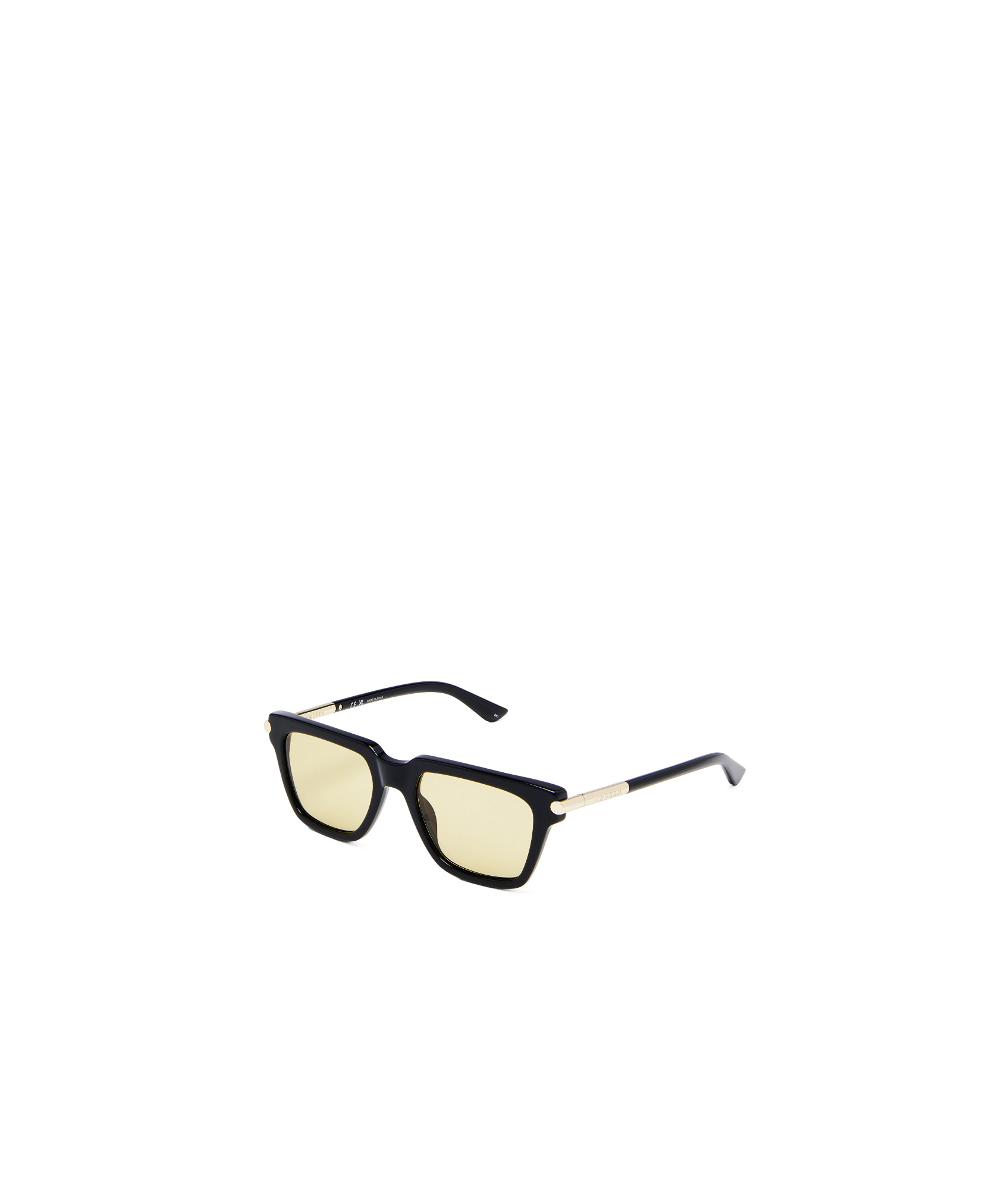 Alexander Mcqueen Men's T-bar Icon Square Sunglasses In Black/brown In Multi