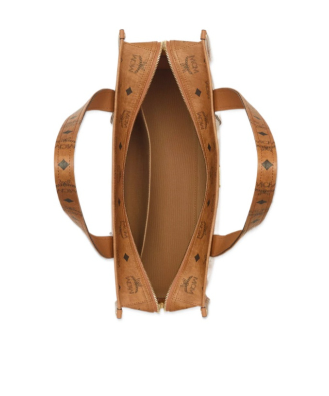 Mcm Aren School Tote In Visetos