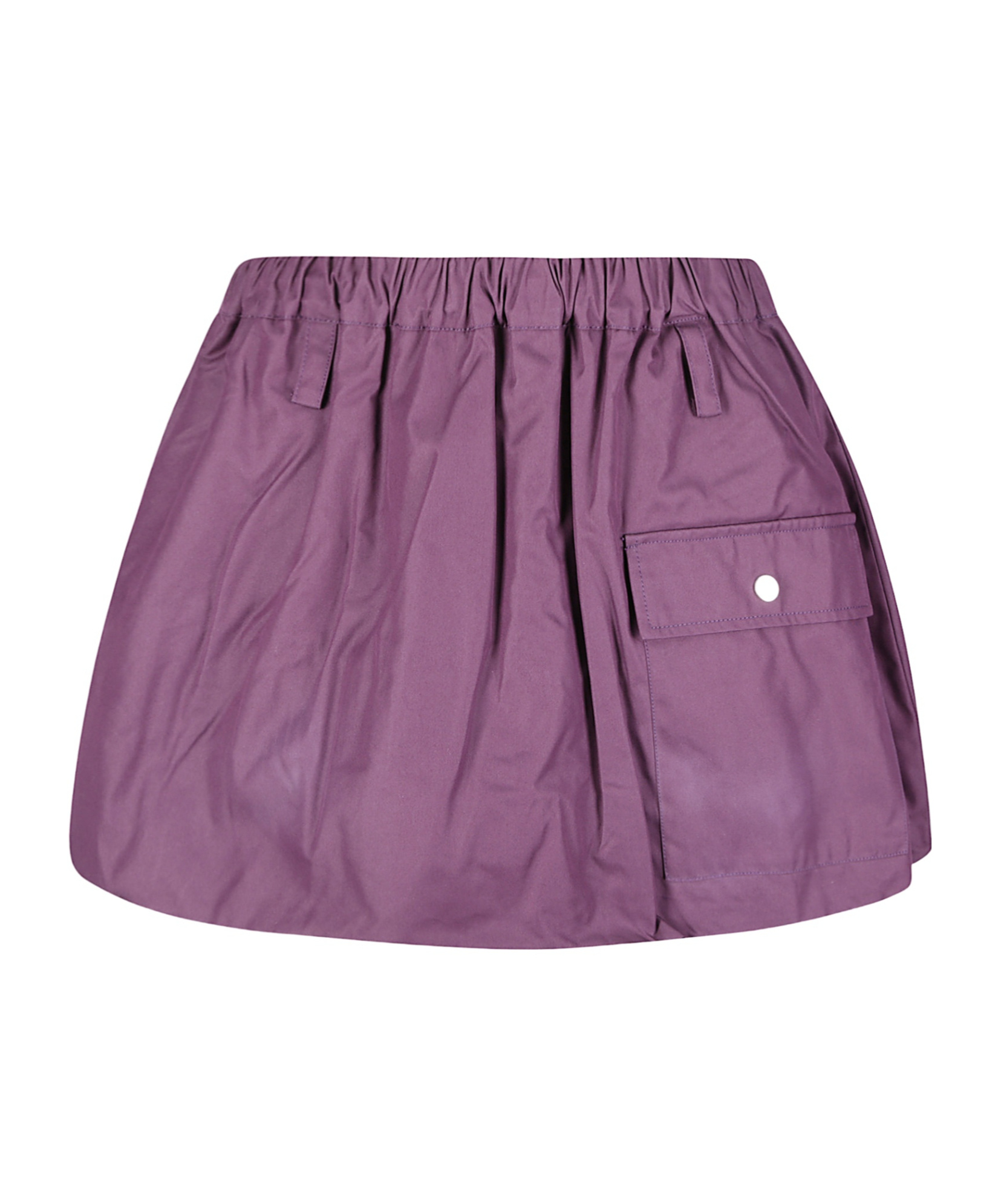 Baum Und Pferdgarten Simona Elastic-waist Pocket Mini A-line Skirt In Purple